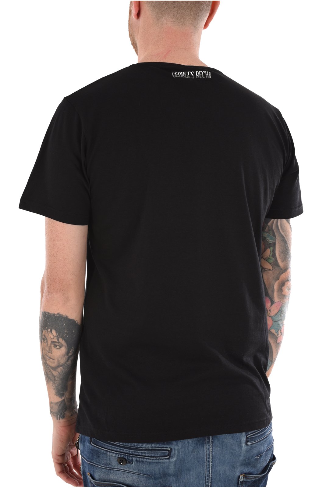 T-S manches courtes  Georges Rech GRT-3 BLACK