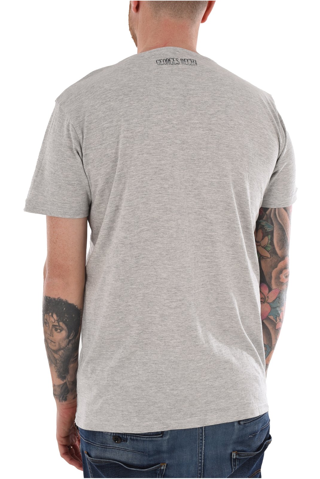 T-S manches courtes  Georges Rech GRT-3 GREY MEL