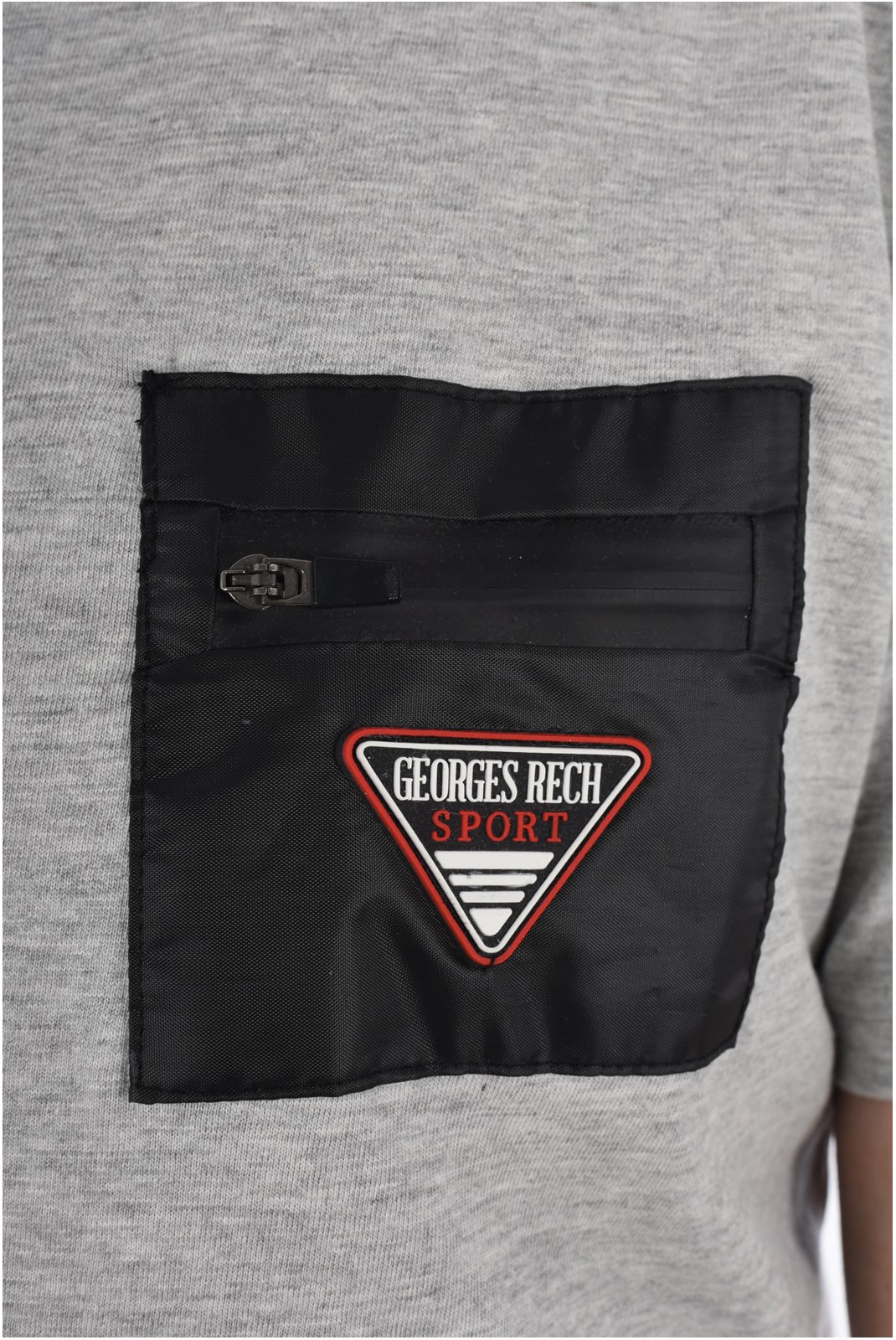 T-S manches courtes  Georges Rech GRT-3 GREY MEL