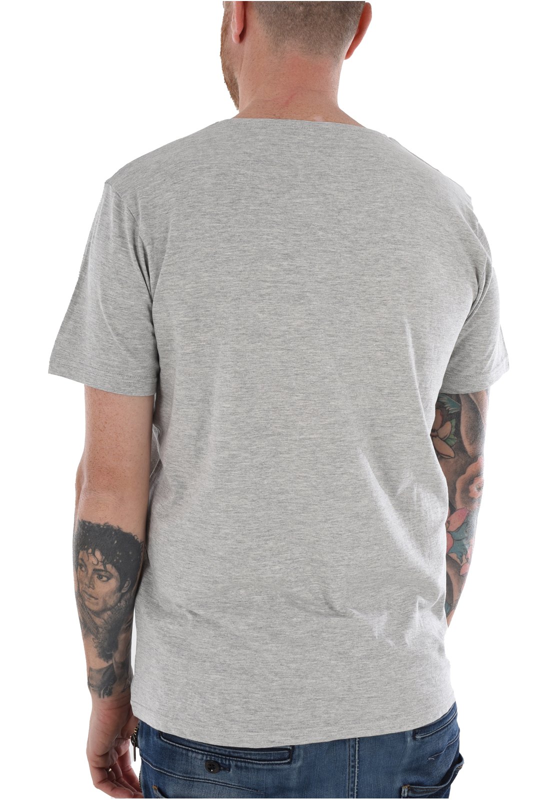 T-S manches courtes  Georges Rech GRT-2 GREY MEL
