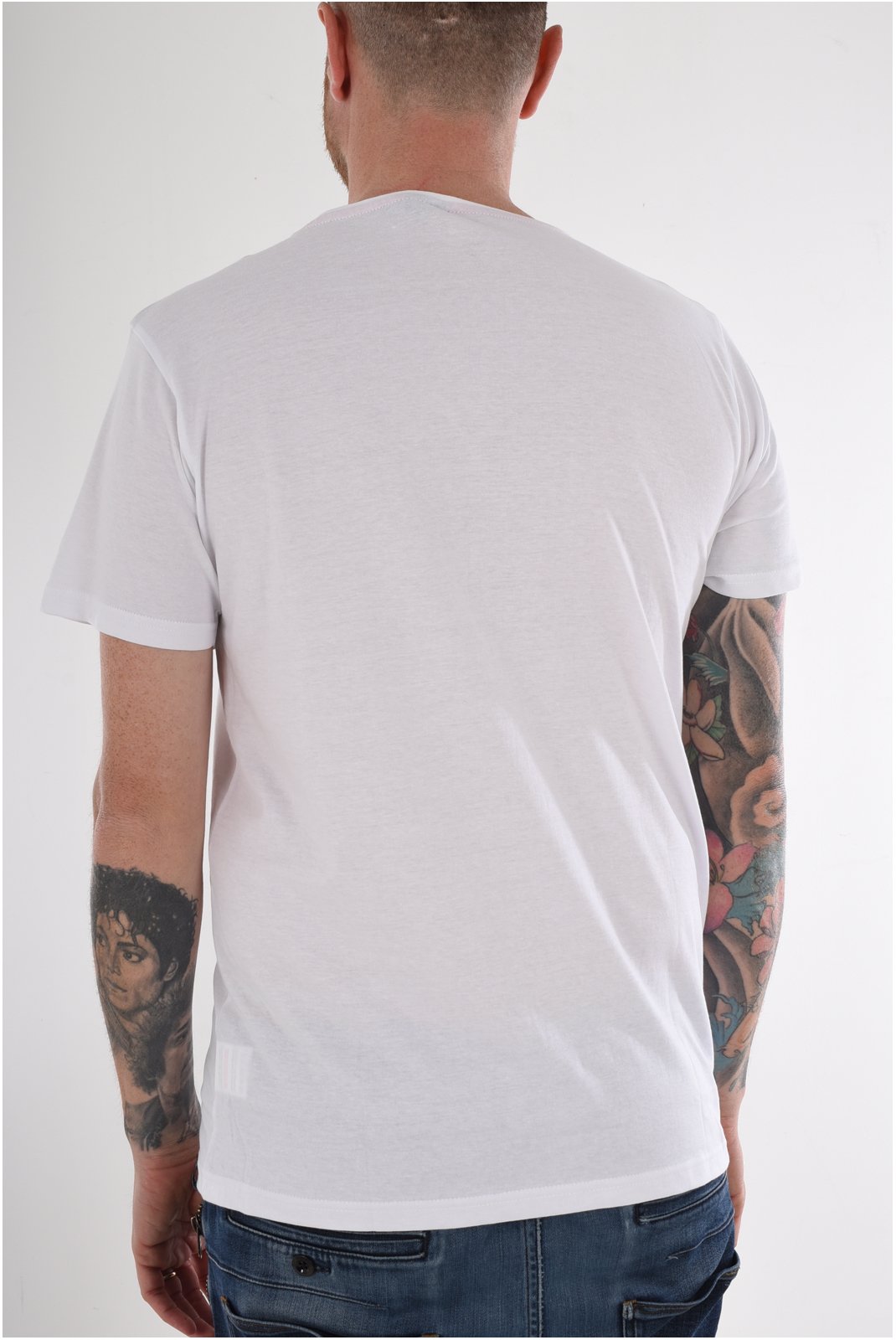 T-S manches courtes  Georges Rech GRT-2 WHITE