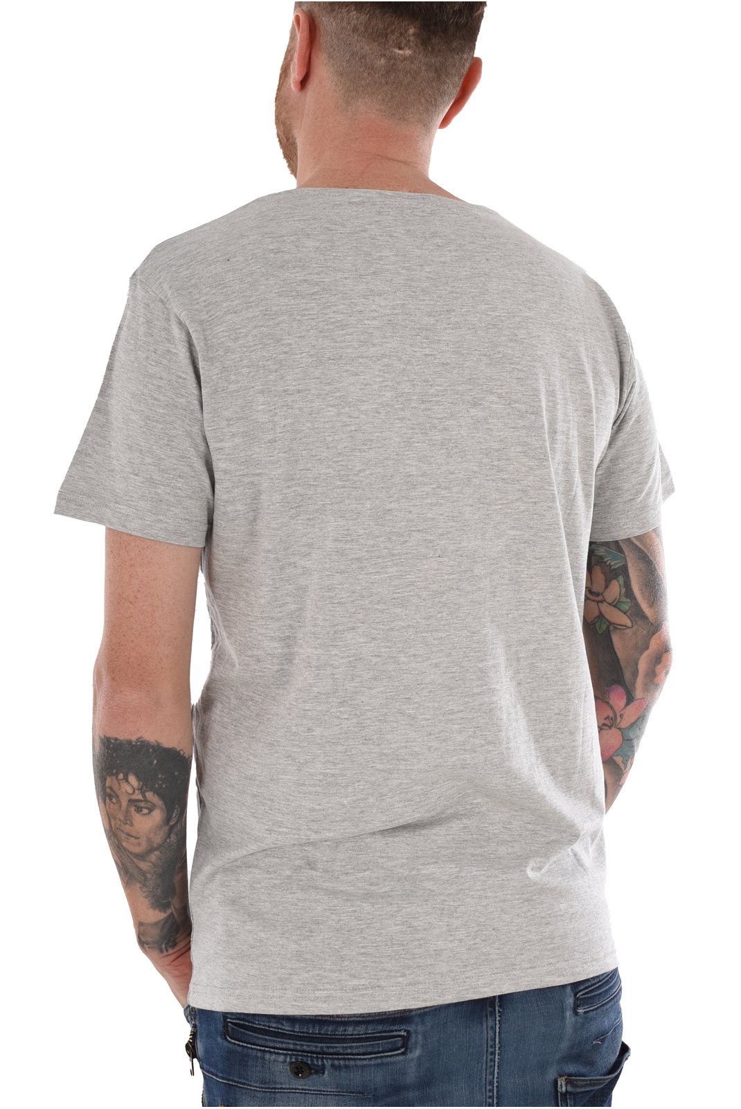 T-S manches courtes  Georges Rech GRT-1 GREY MEL