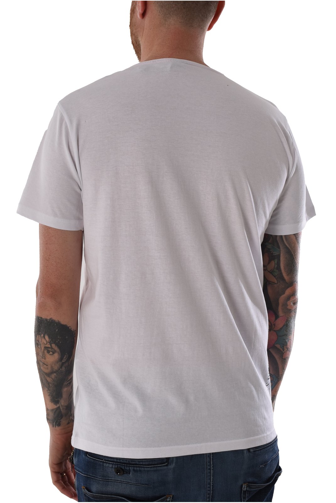 T-S manches courtes  Georges Rech GRT-7 WHITE