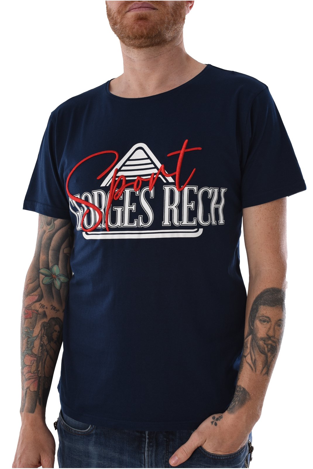T-S manches courtes  Georges Rech GRT-7 NAVY