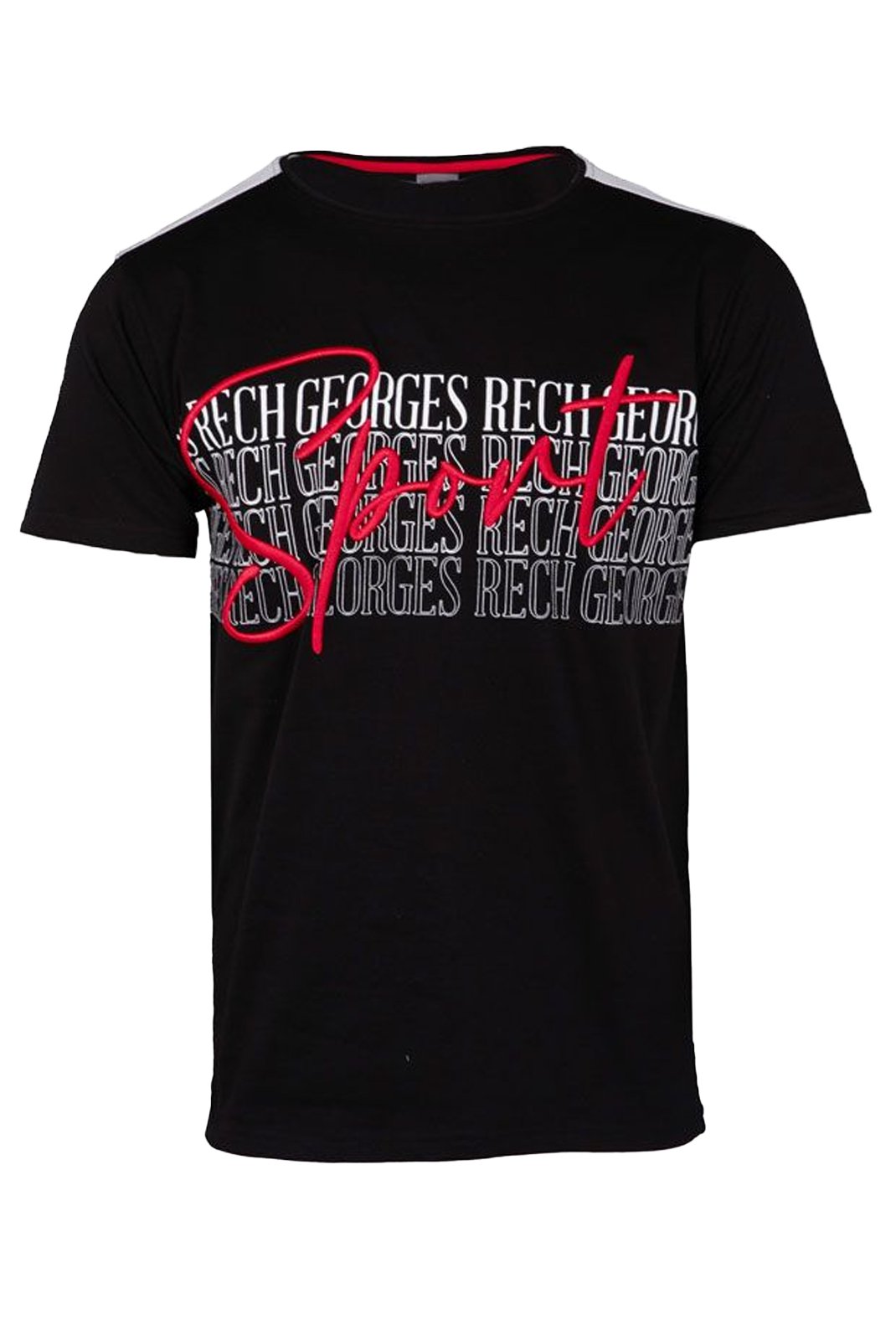 T-S manches courtes  Georges Rech GRT-4 BLACK