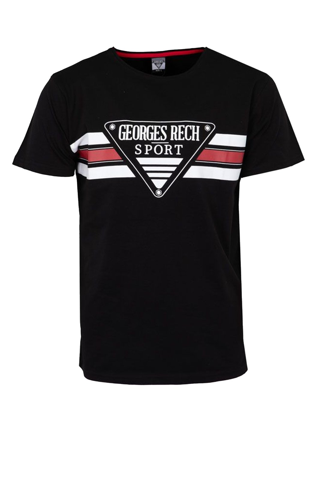 T-S manches courtes  Georges Rech GRT-5 BLACK