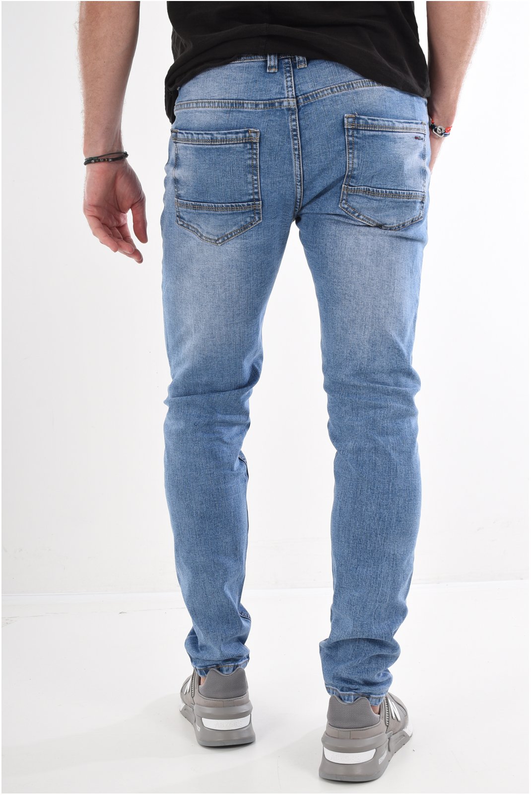 slim / skinny  Giani 5 D2111 BLEU