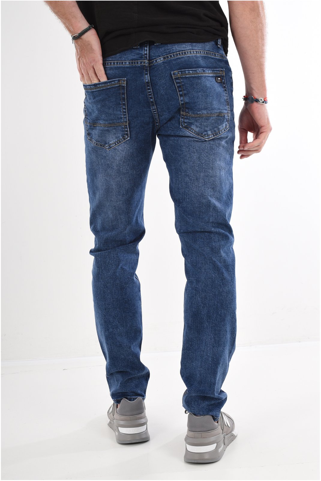slim / skinny  Giani 5 D2187 BLEU