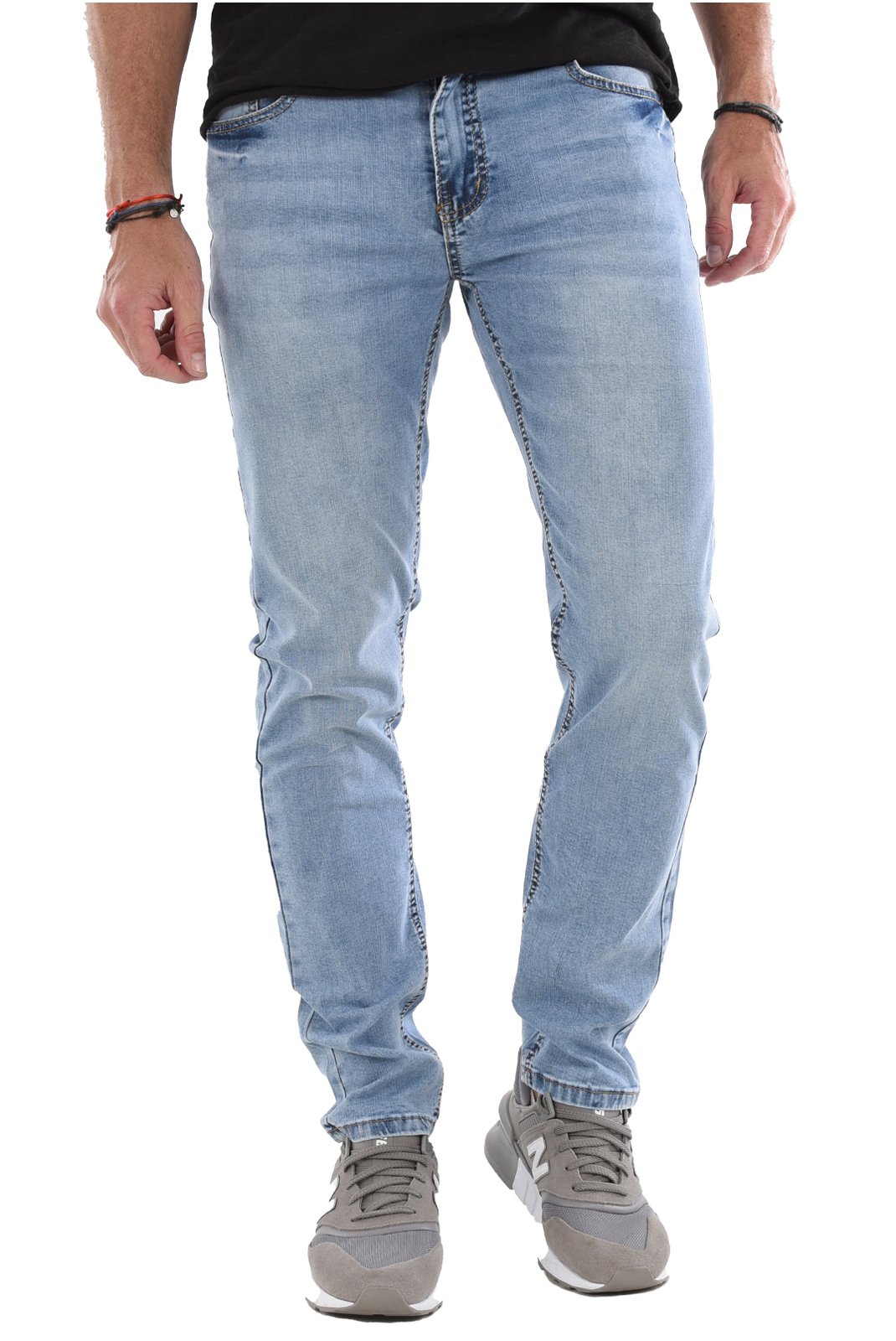 slim / skinny  Giani 5 D2175 BLEU