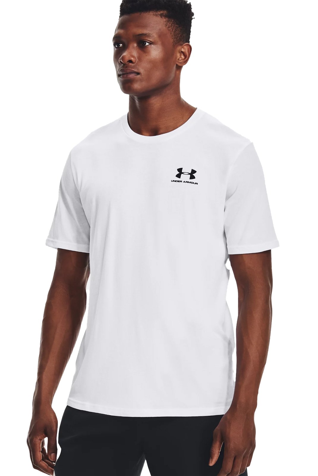 T-S manches courtes  Under armour 1326799 100 White/Black
