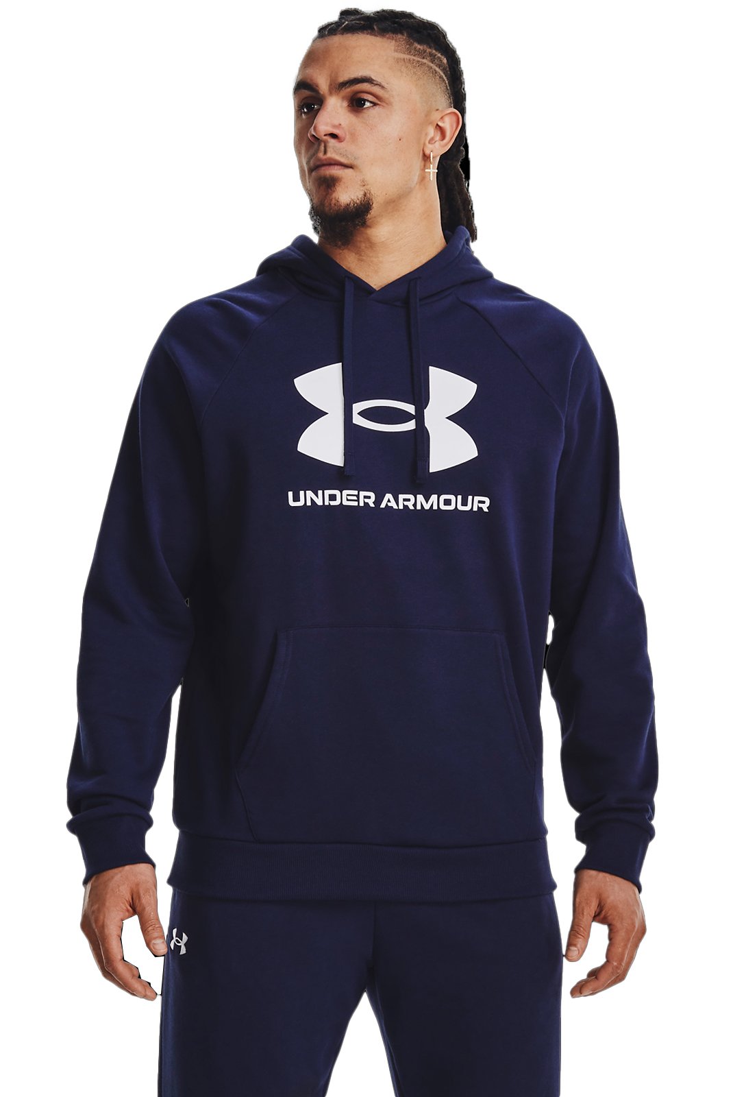 Sweatshirts  Under armour 1379758 410 Midnight Navy/White