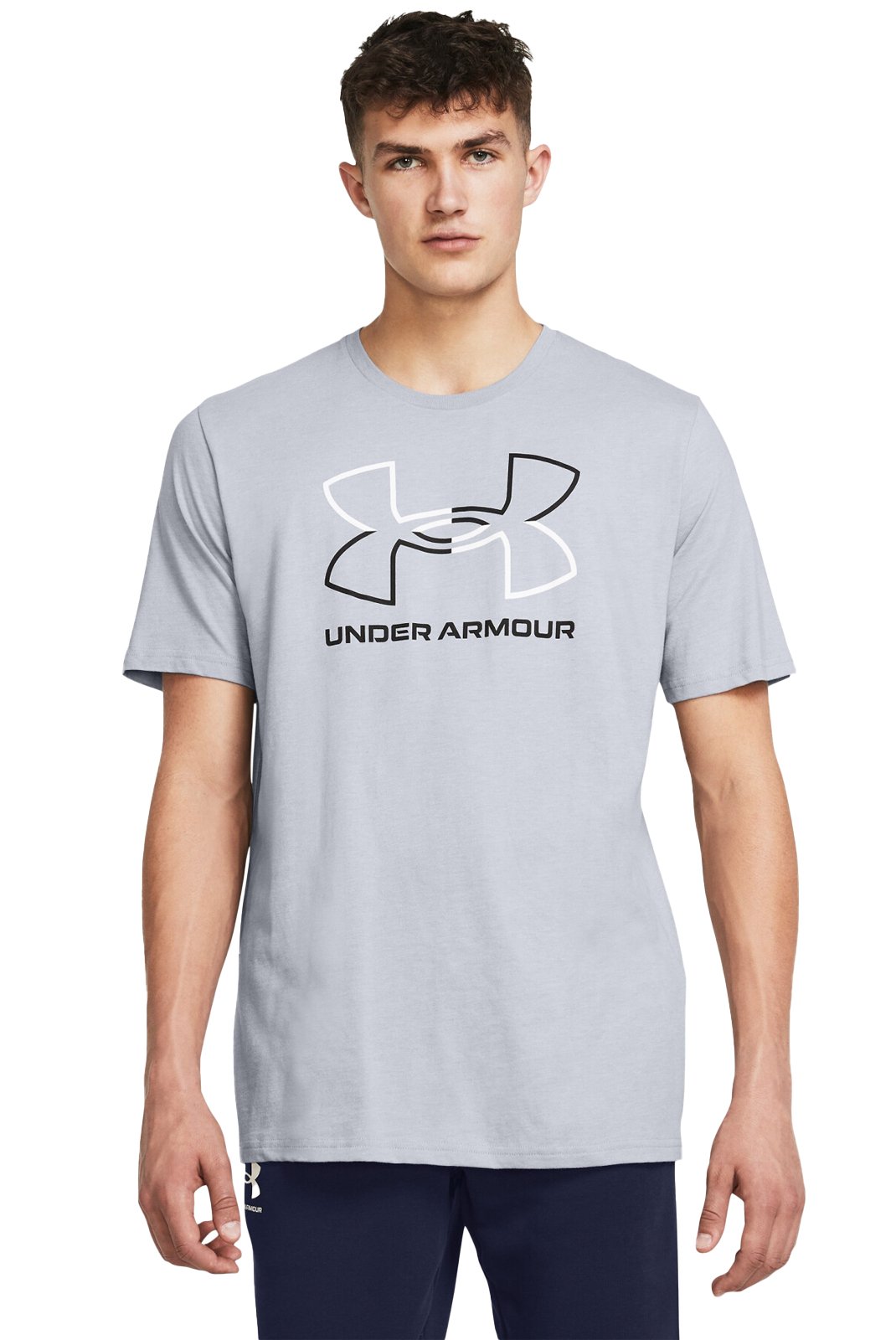 T-S manches courtes  Under armour 1382915 011 Mod Gray Medium Heather/White/Black
