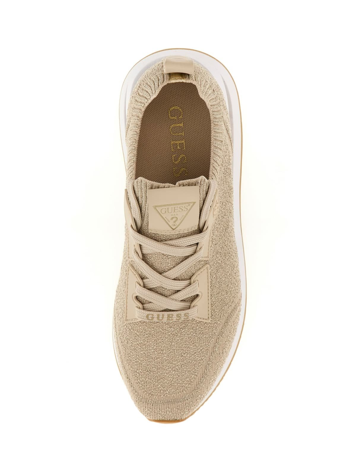 Baskets / Sneakers  Guess jeans FLPEST FAB12 BEIGE