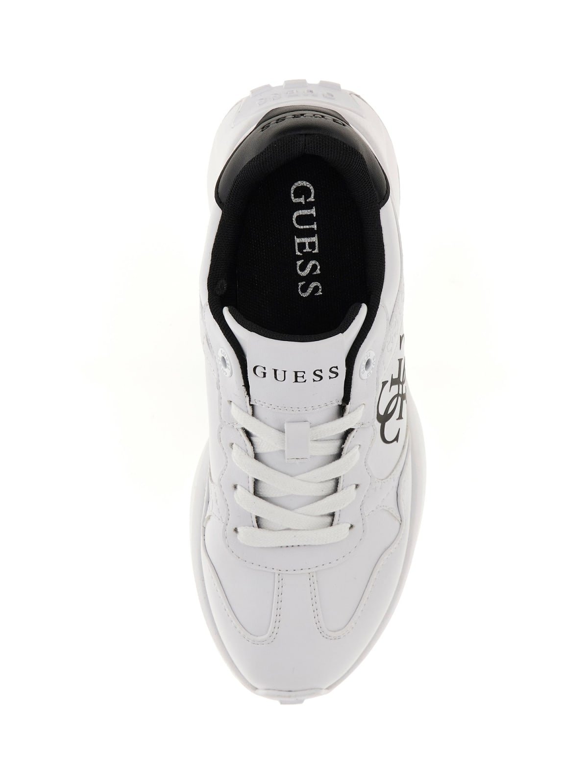 Baskets / Sneakers  Guess jeans FLPLUC ELE12 WHITE