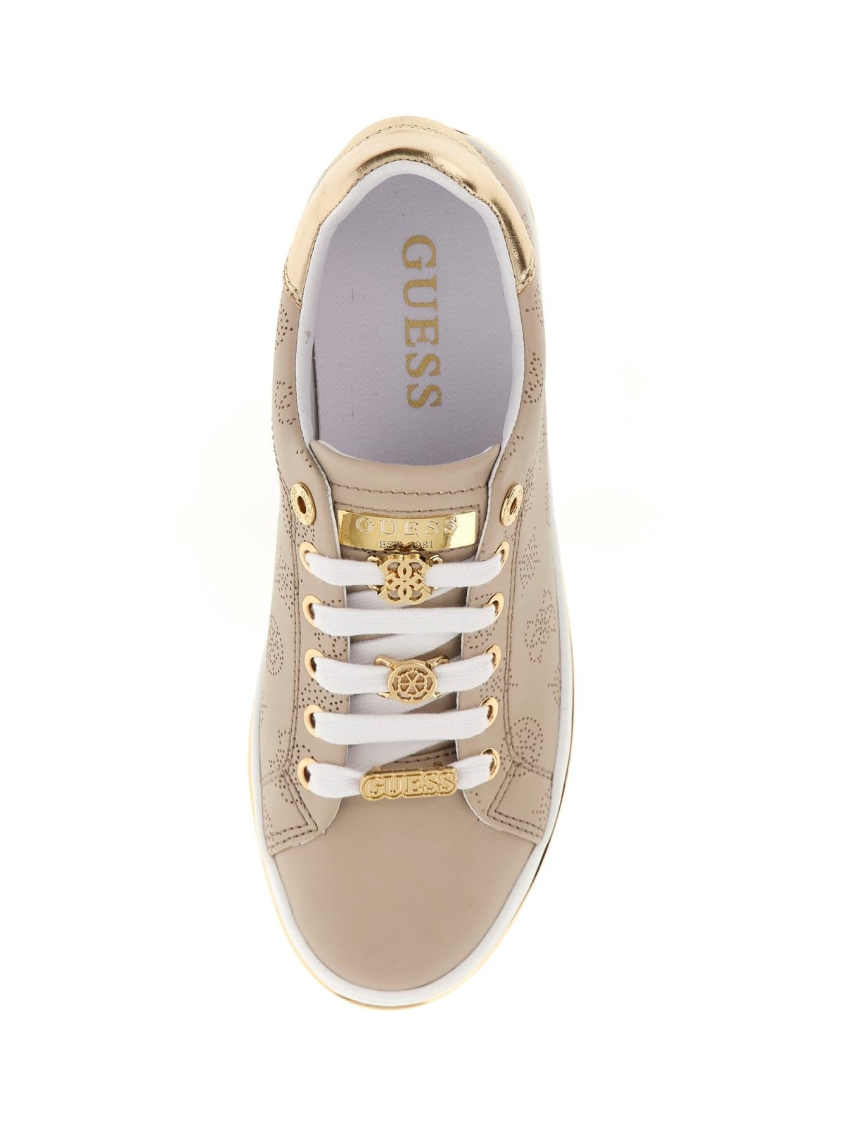 Baskets / Sneakers  Guess jeans FLPSTA FAL12 BEIGE