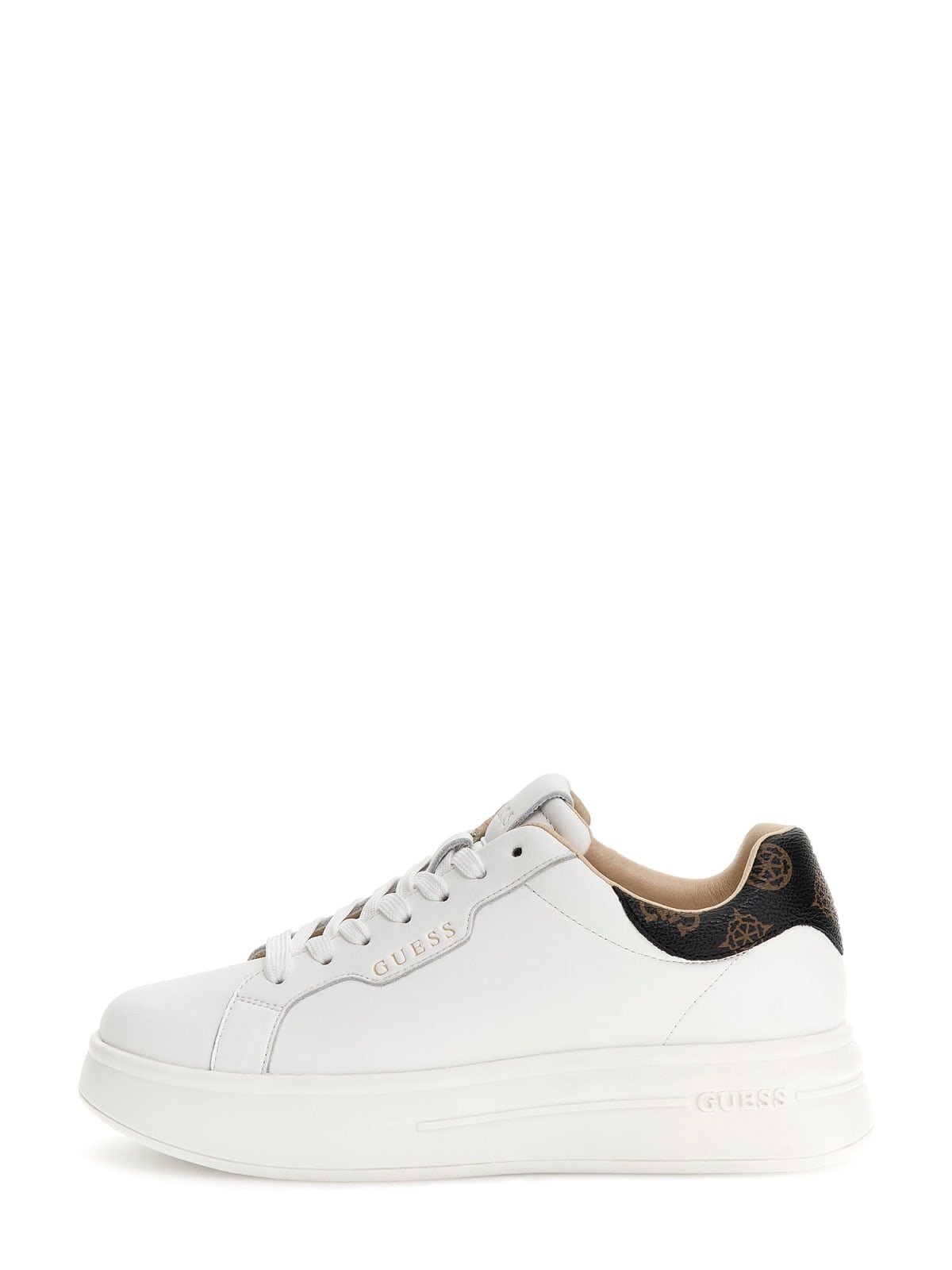 Baskets / Sneakers  Guess jeans FLPWIN FAL12 WHITE BROWN