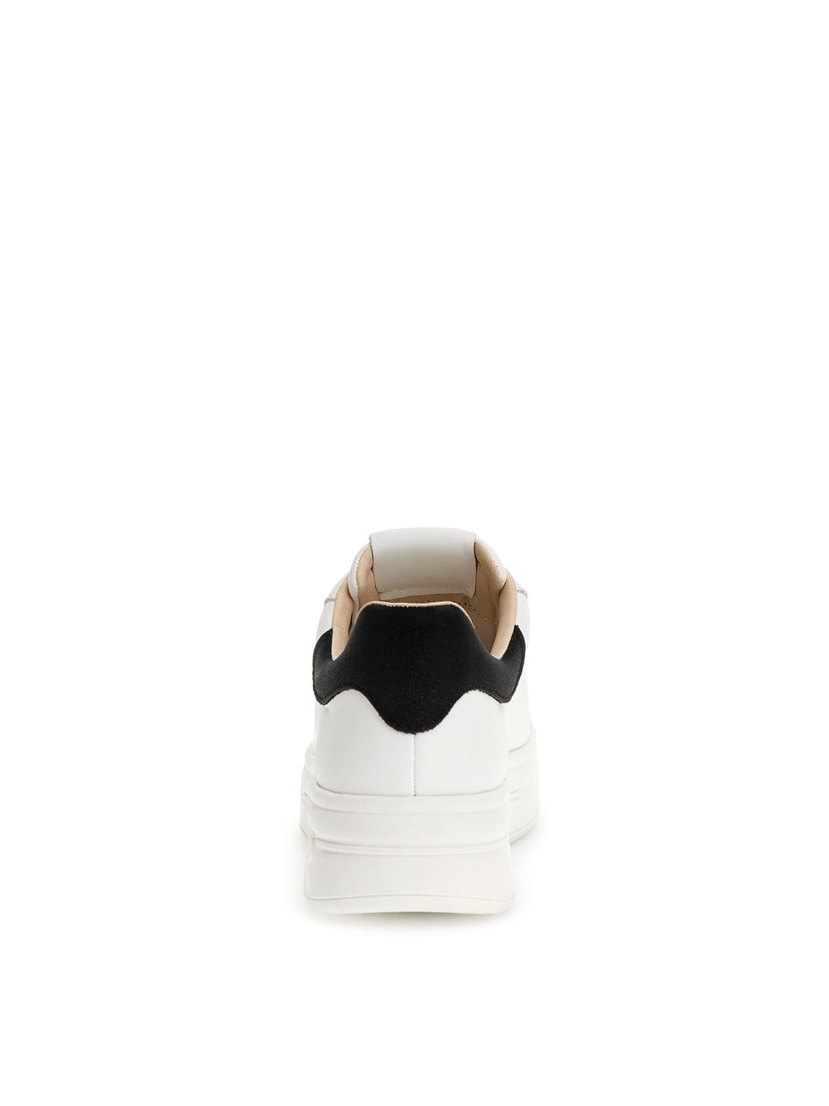Baskets / Sneakers  Guess jeans FLPWIN LEA12 WHITE BLACK
