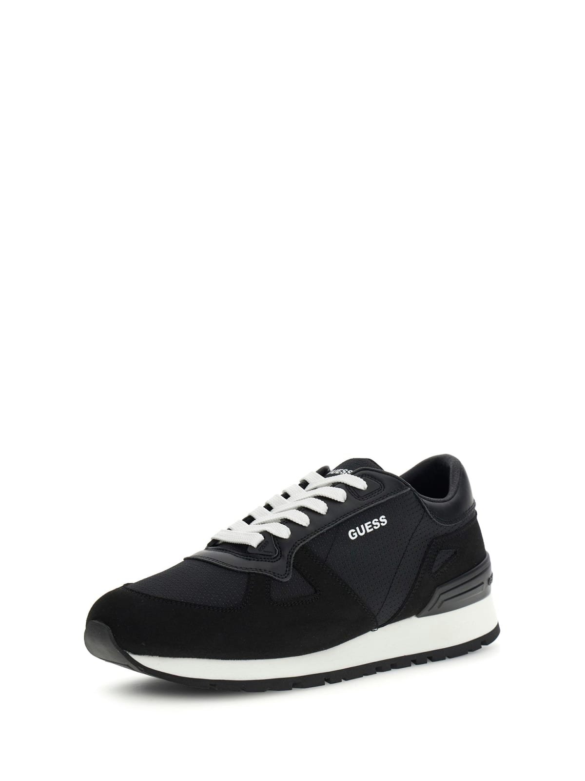 Sneakers / Sport  Guess jeans FMPALC ELE12 BLAWH BLACK WHITE