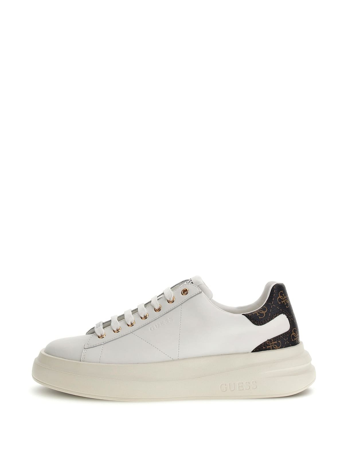 Sneakers / Sport  Guess jeans FMPVIB LEA12 WBROC WHITE BROWN OCRA