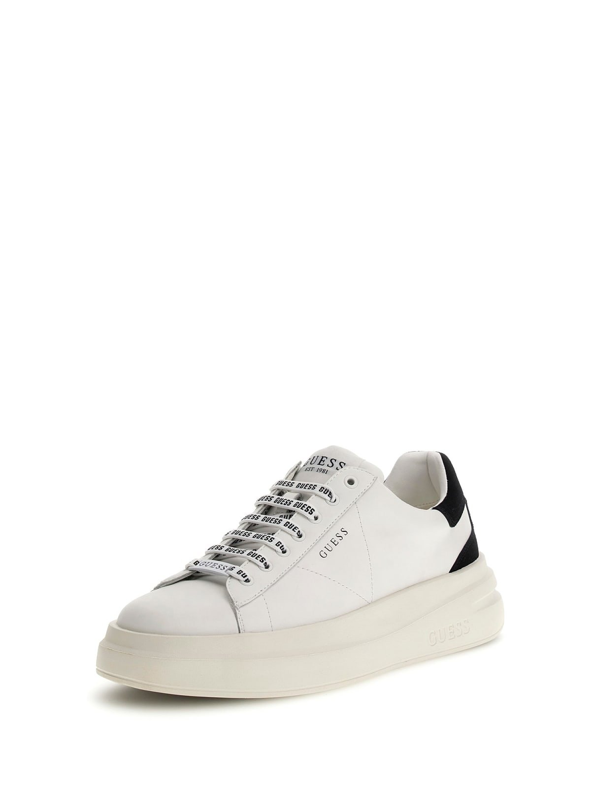 Sneakers / Sport  Guess jeans FMPVIB SUE12 WHIBK WHITE BLACK