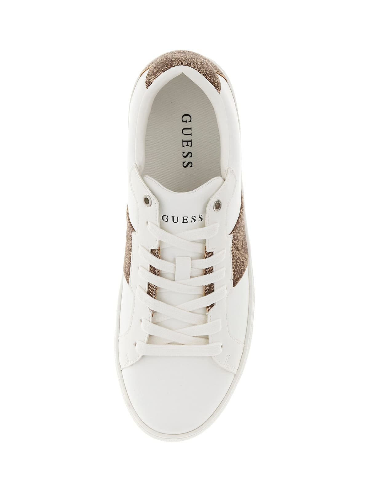 Sneakers / Sport  Guess jeans FMTTOG ELL12 WBEIB WHITE BEIGE BROWN