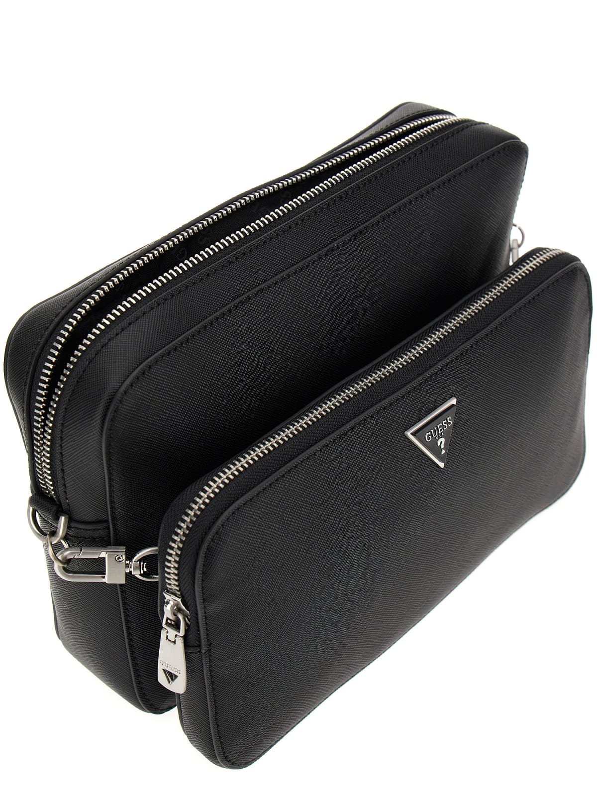 Sacs à bandoulière  Guess jeans HMMISA P5222 KRE BLACK/GREEN