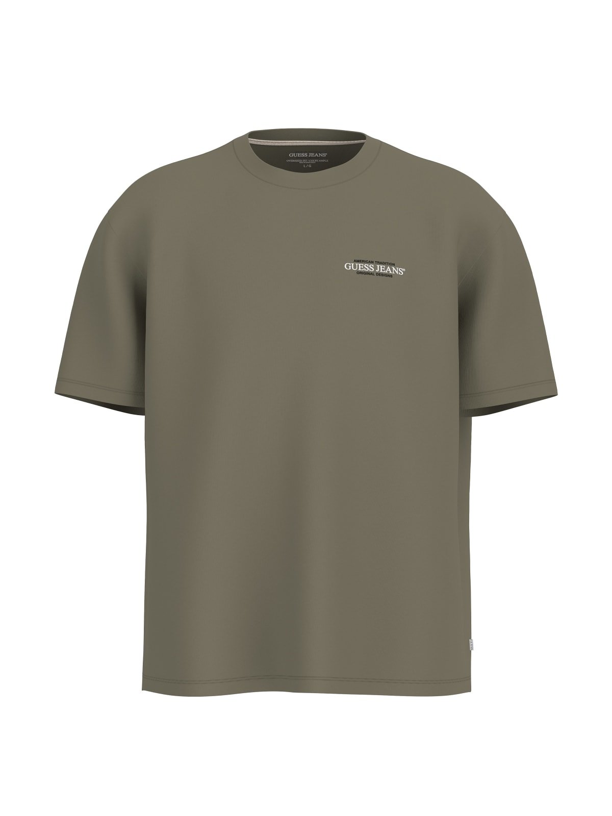 T-S manches courtes  Guess jeans M4BI75 K8FQ4 G8EV OLIVE LIGHT GREEN