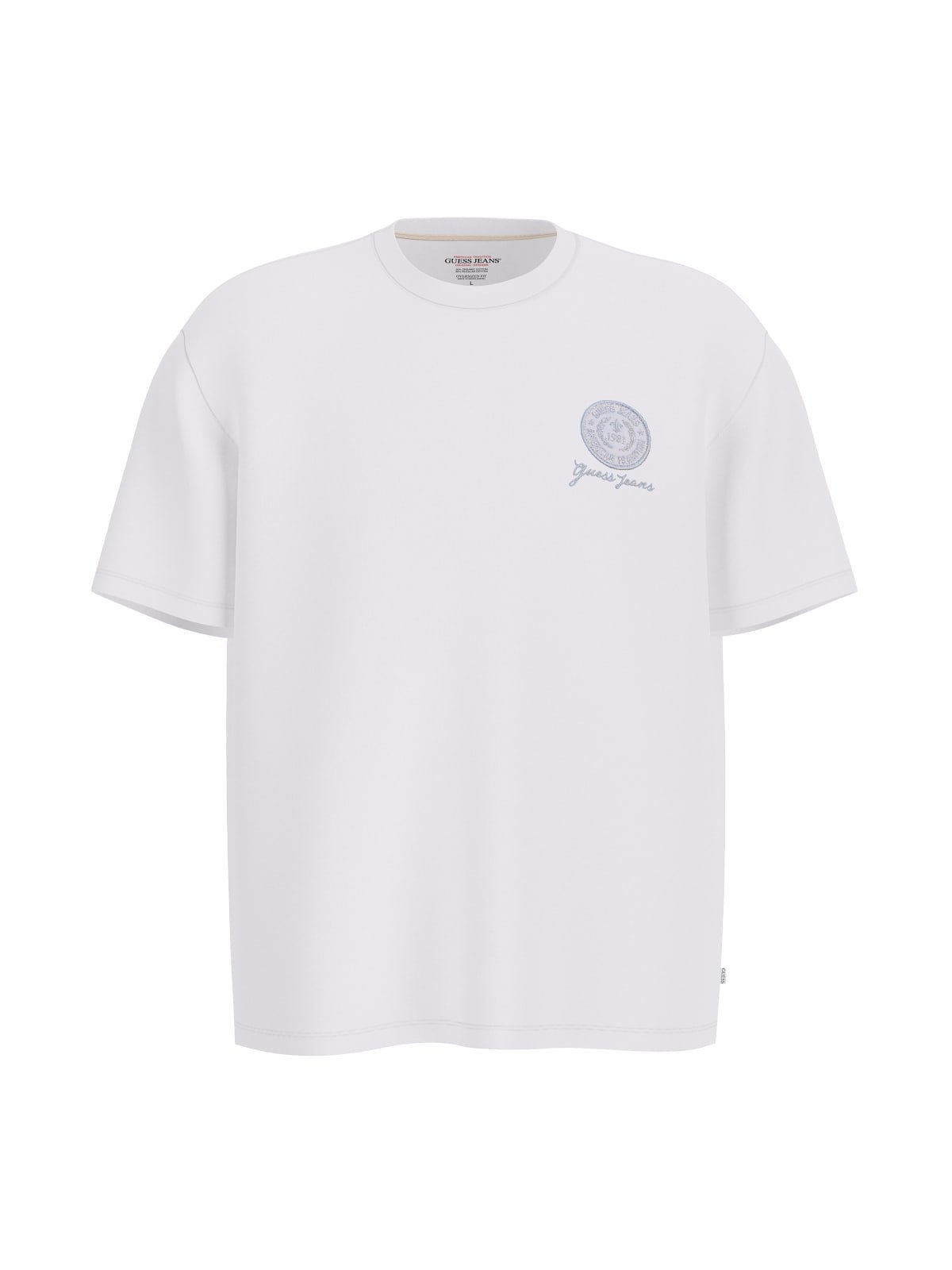 T-S manches courtes  Guess jeans M5GI56 K8FQ4 G011 Pure White