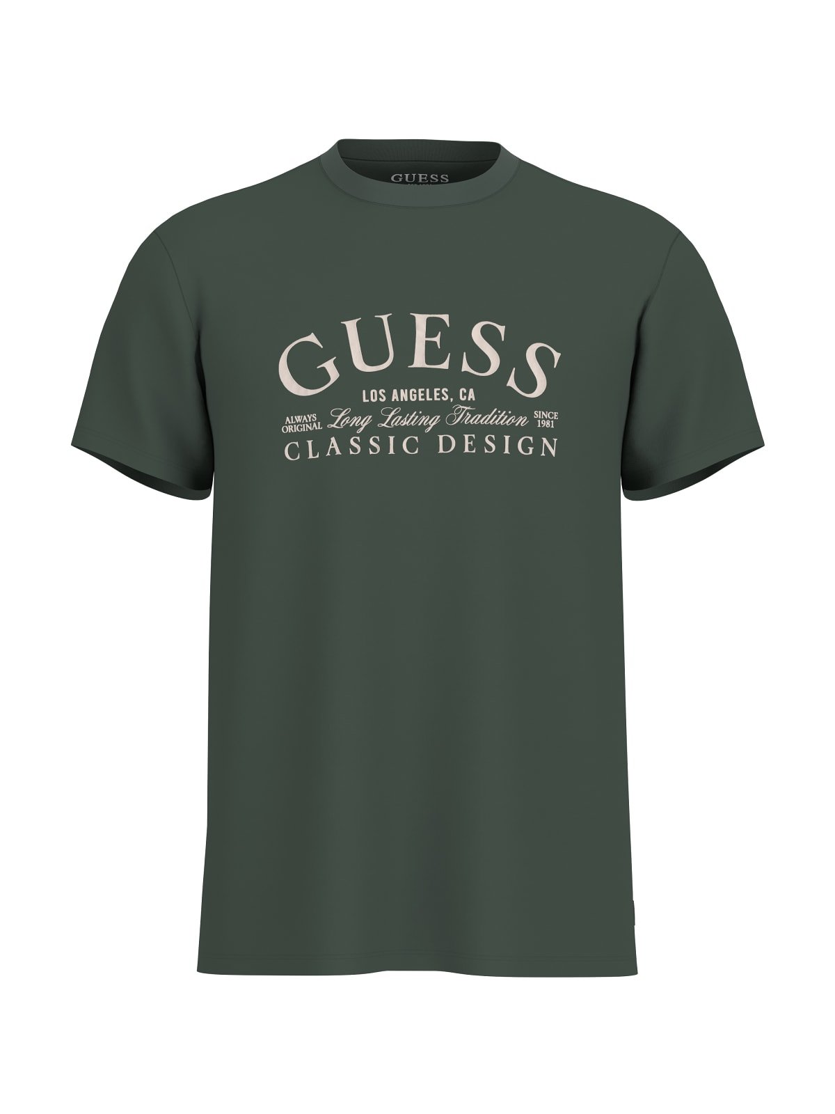 T-S manches courtes  Guess jeans M5RI43 K9RM1 G8N1 JUNGLE GREENS