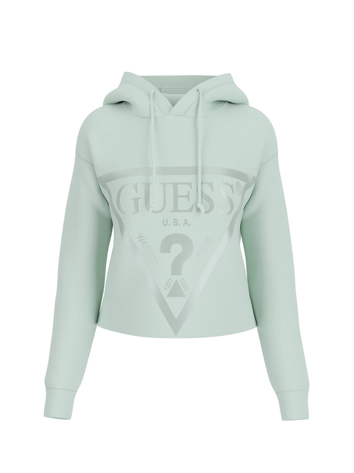 Sweat / sweat zippé  Guess jeans V2YQ08 K7UW2 A83N LIGHT SAP GREEN