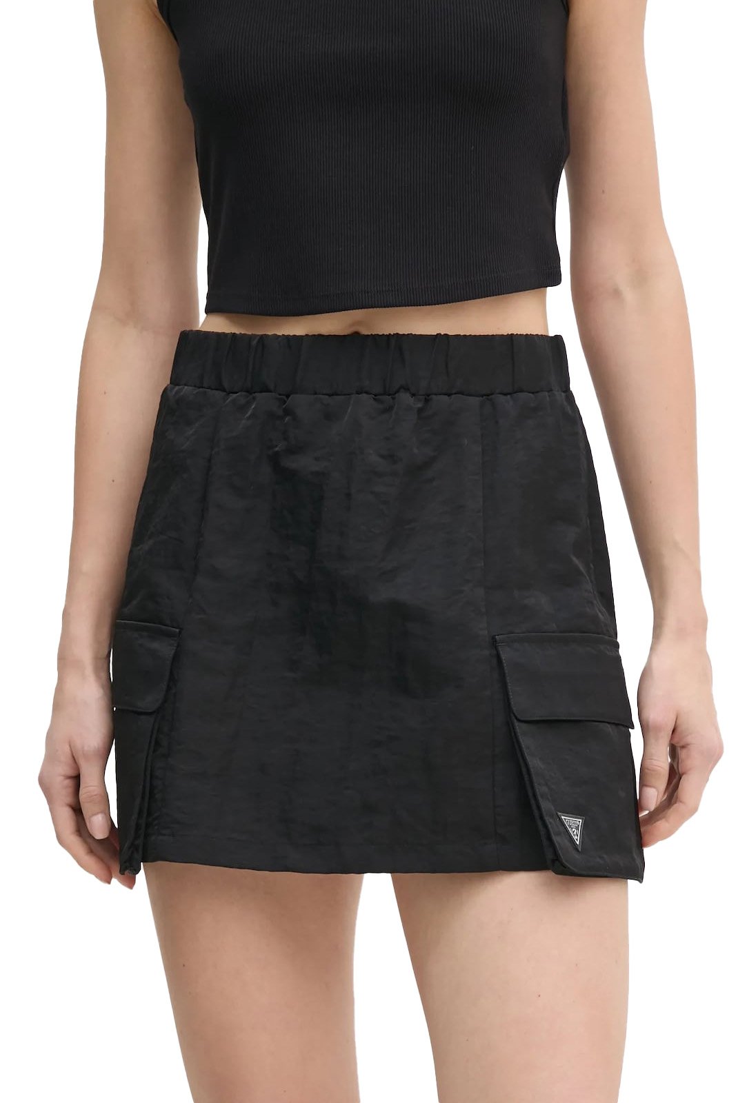 Jupes  Guess jeans V5RD07 WGYB0 JBLK Jet Black A996