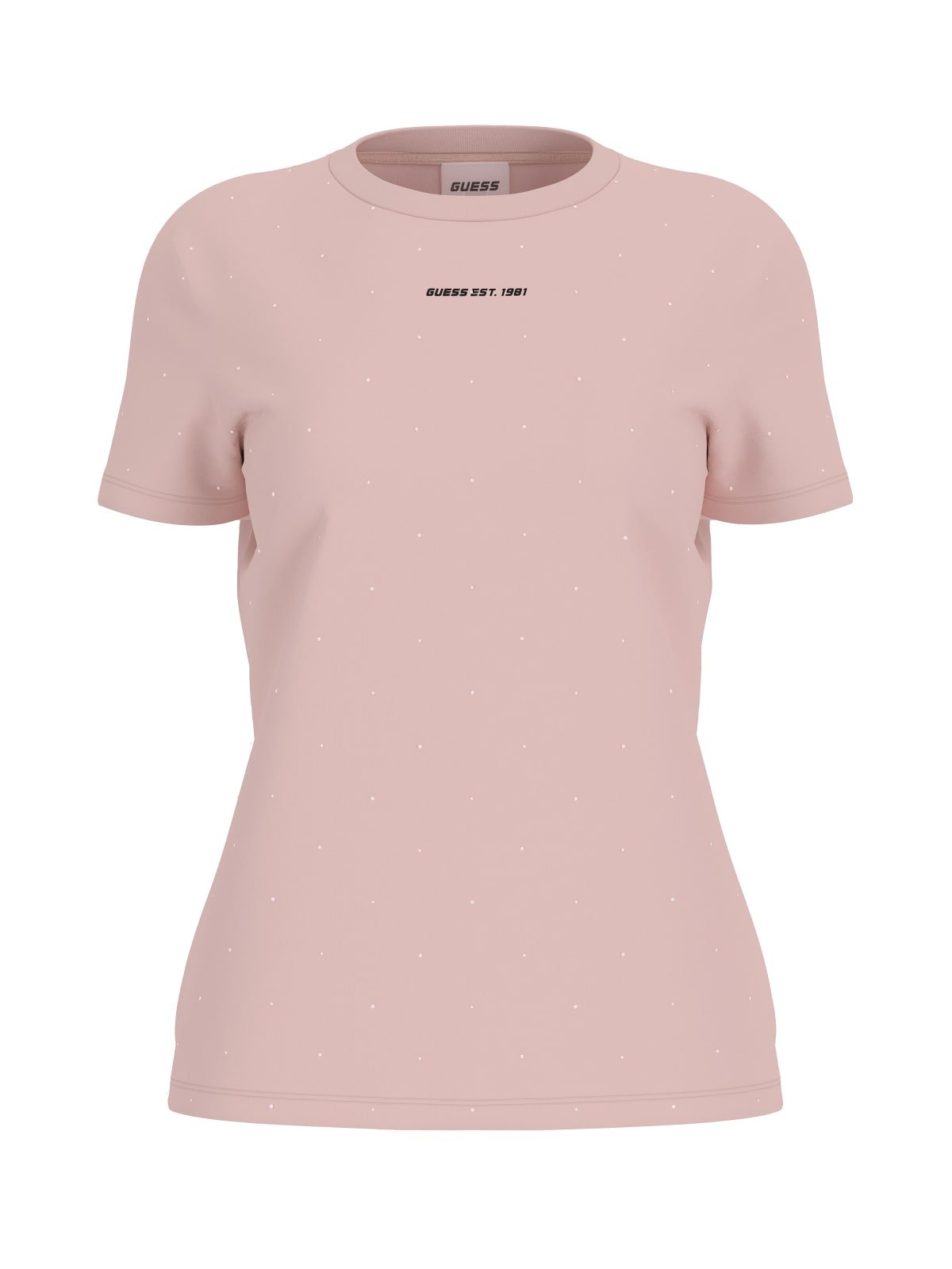 Tee shirt  Guess jeans V5RI18 I3Z14 G6O1 DOLLY PINK