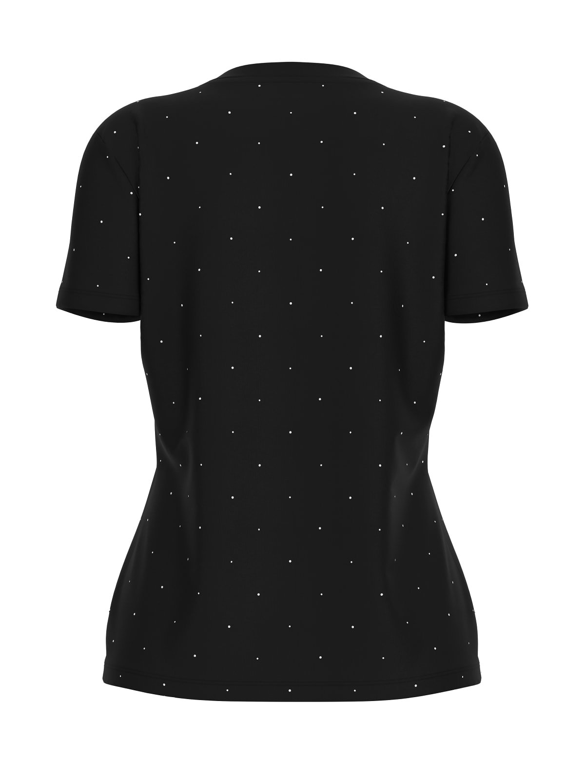 Tee shirt  Guess jeans V5RI18 I3Z14 JBLK Jet Black A996
