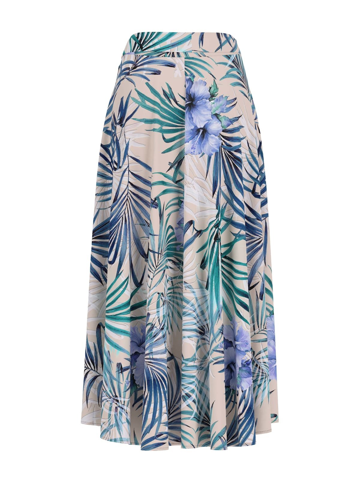 Jupes  Guess jeans W5GD66 WH9Z2 P7VM FIJI PALM PRINT