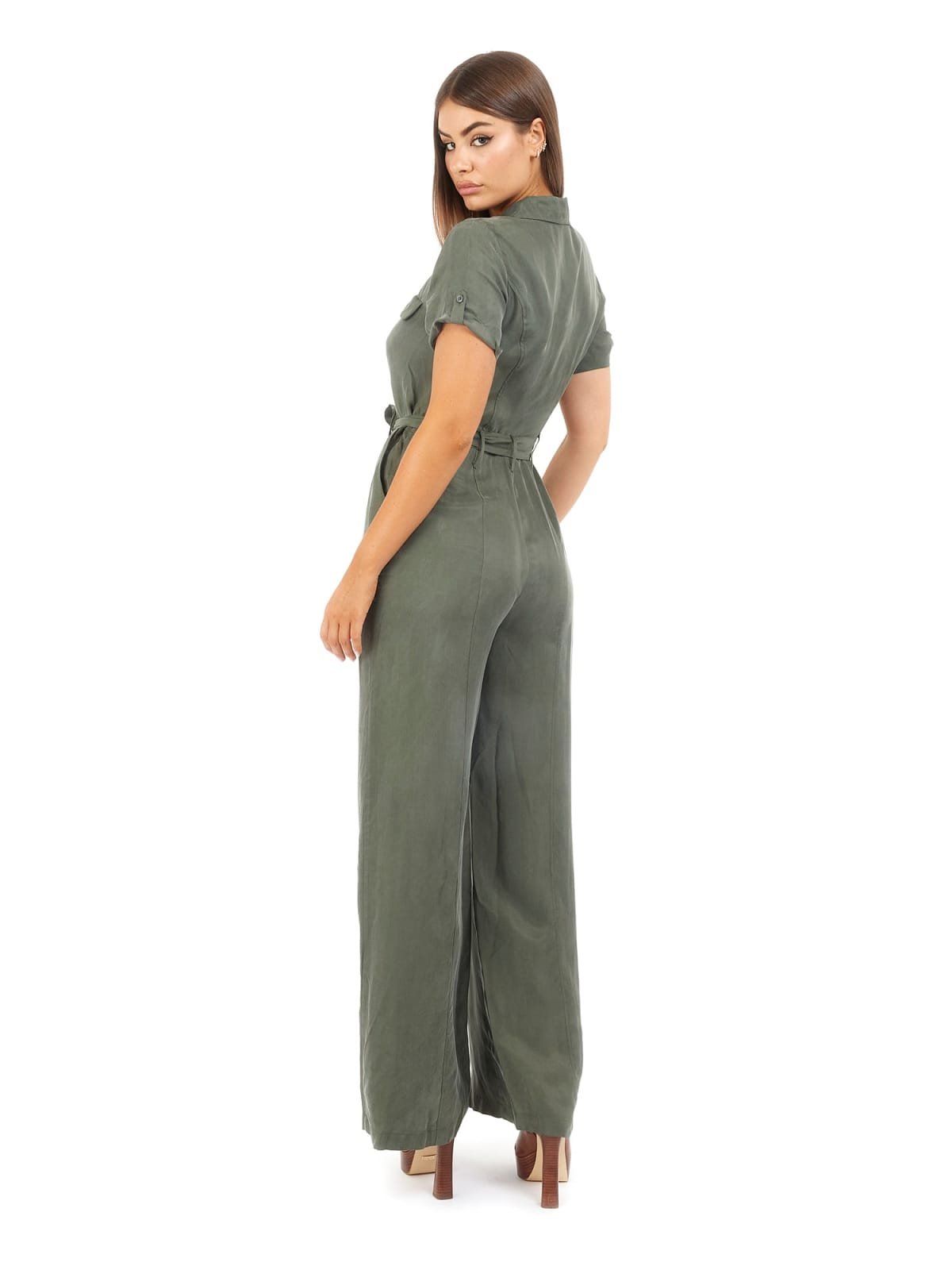 Combinaisons & Salopettes  Guess jeans W5GD97 WH6E0 A838 GREEN PLANT