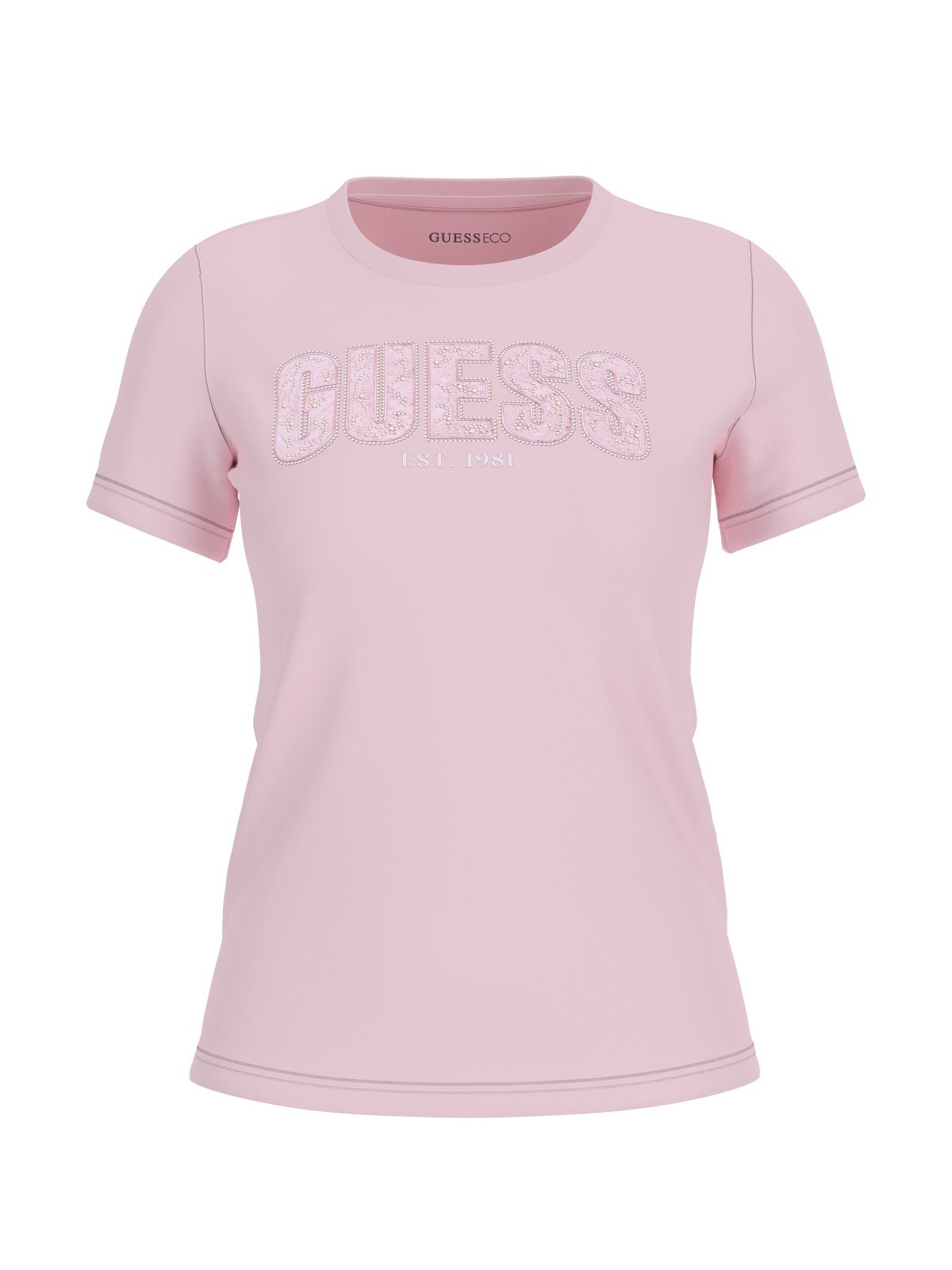 Tee shirt  Guess jeans W5GI04 J1314 A60W LOW KEY PINK