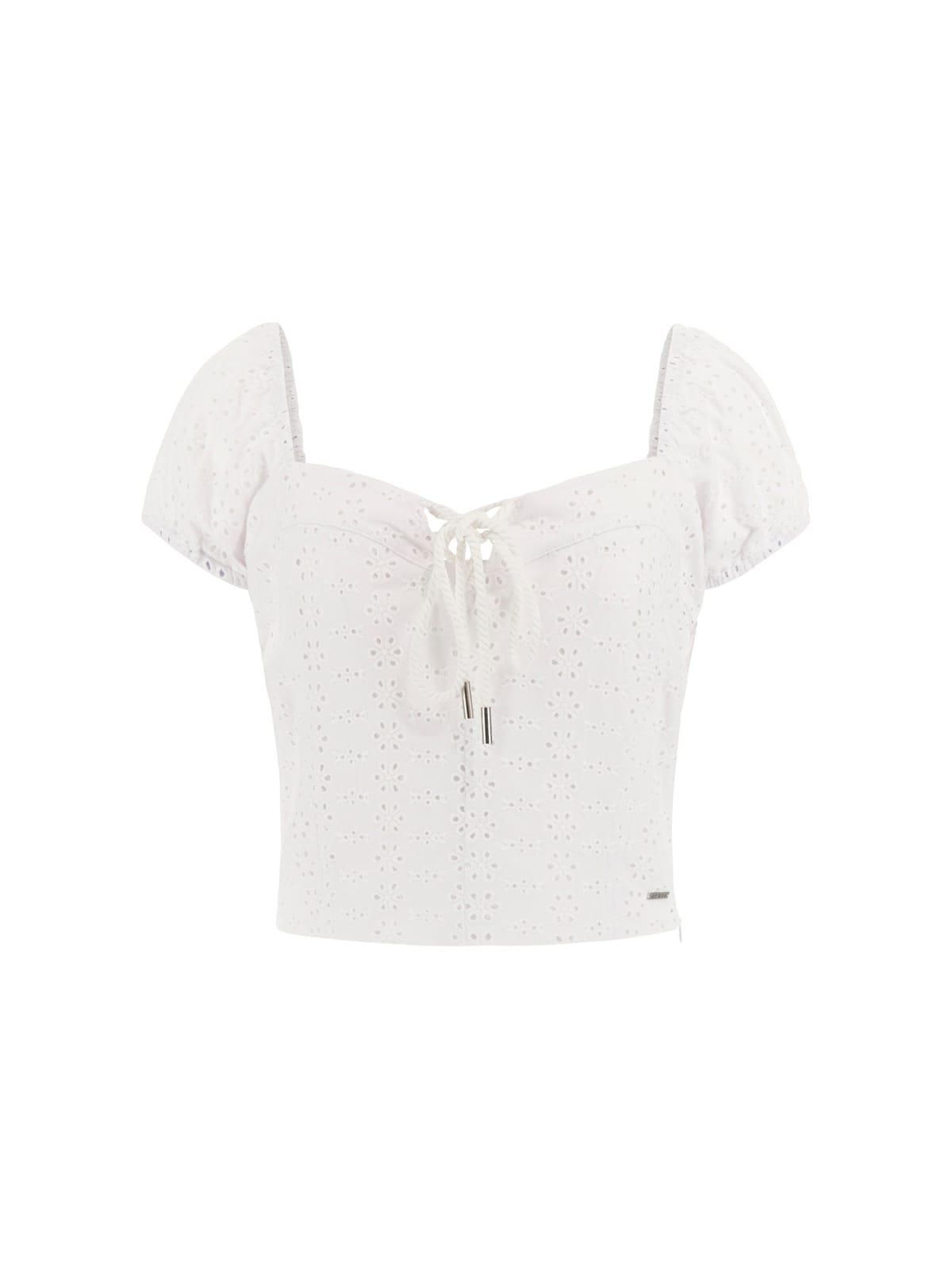 Top   Guess jeans W5GP13 KCVA1 G011 Pure White