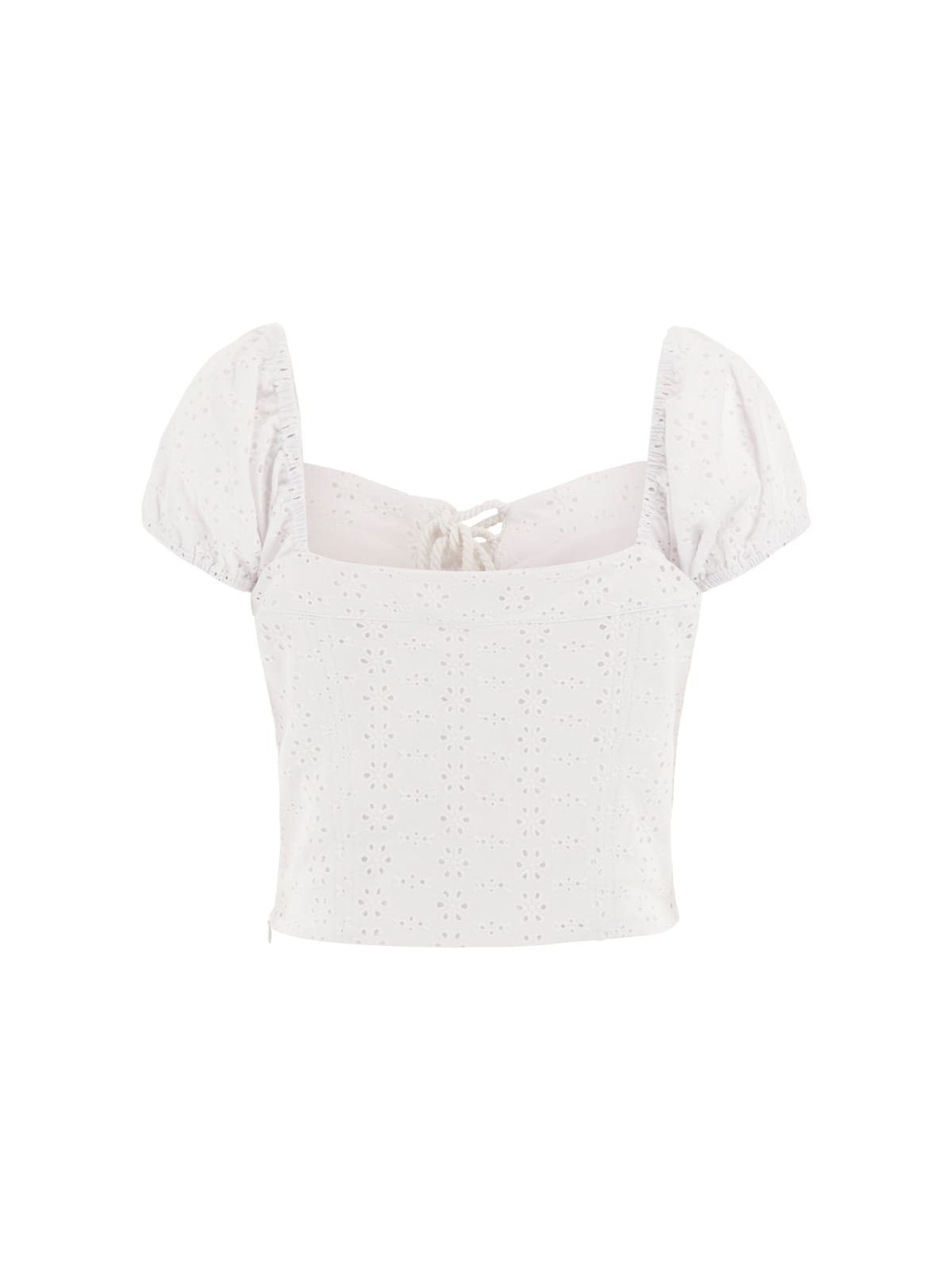 Top   Guess jeans W5GP13 KCVA1 G011 Pure White