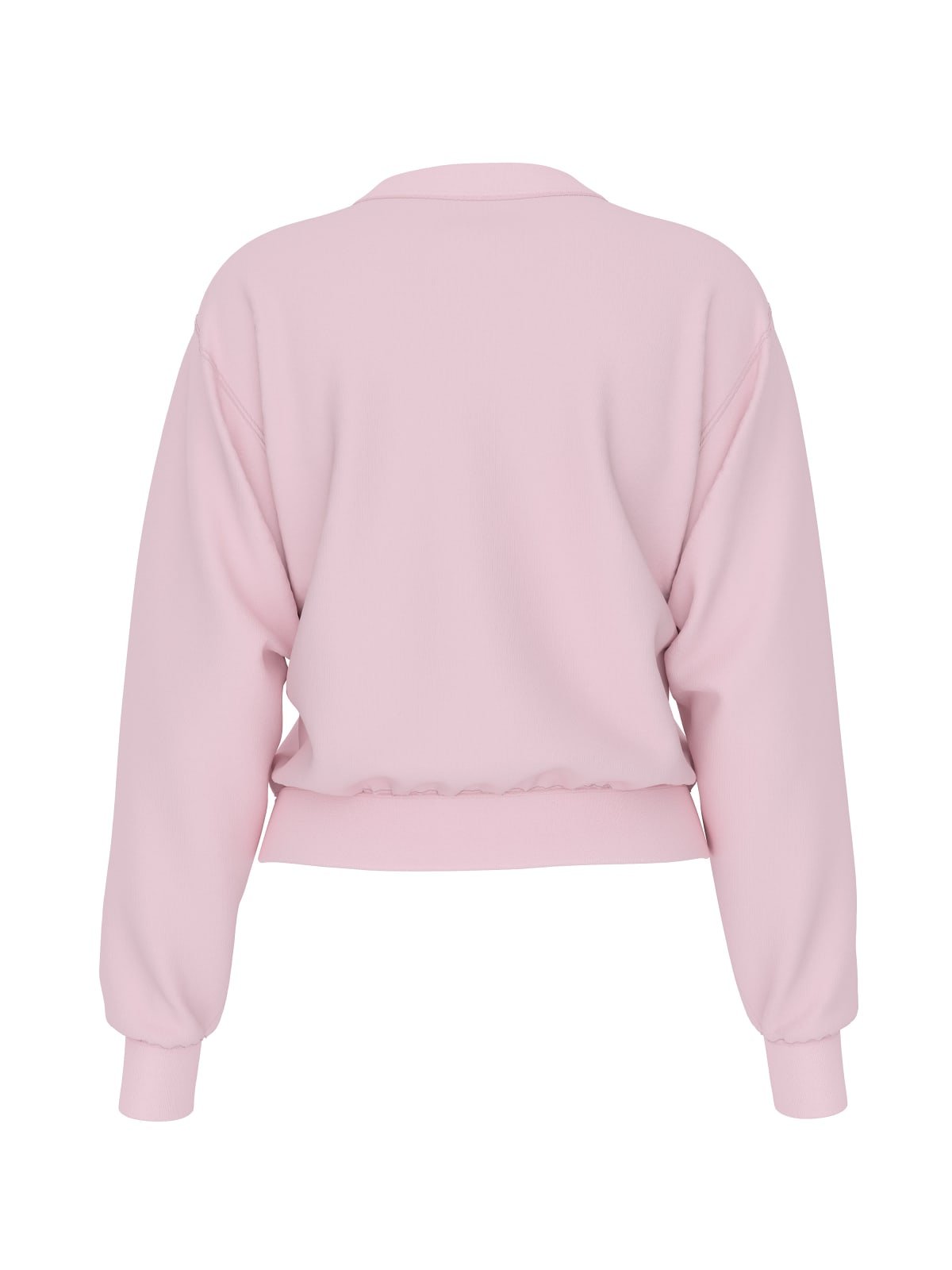 Sweat / sweat zippé  Guess jeans W5GQ12 KBKM0 A60W LOW KEY PINK