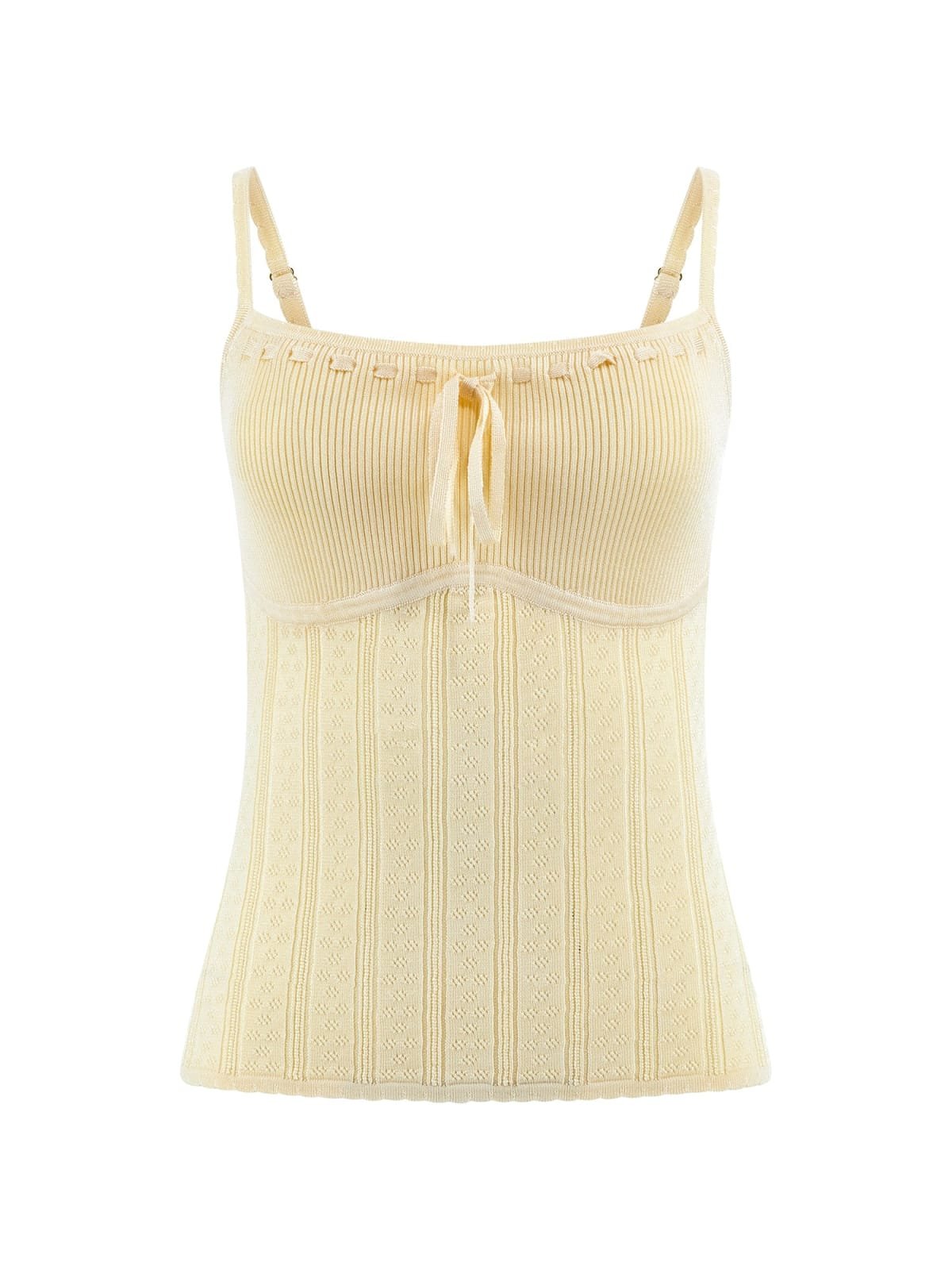 Débardeur  Guess jeans W5GR40 Z3NX0 F14M BUTTER ICECREAM MULT