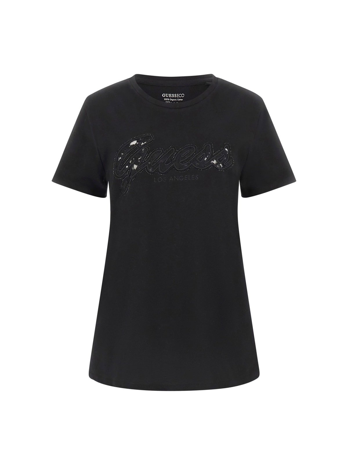 Tee shirt  Guess jeans W5RI08 K9RM1 JBLK Jet Black A996
