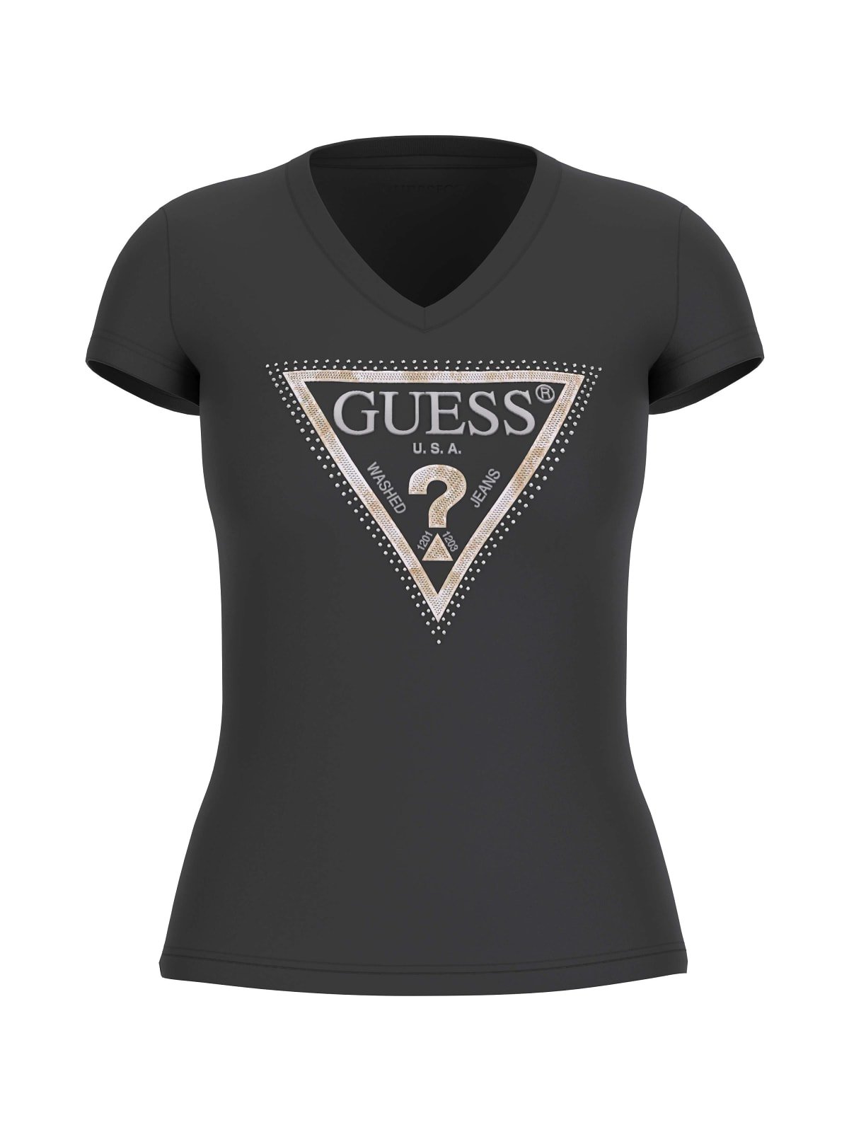 Tee shirt  Guess jeans W5RI21 J1314 JBLK Jet Black A996