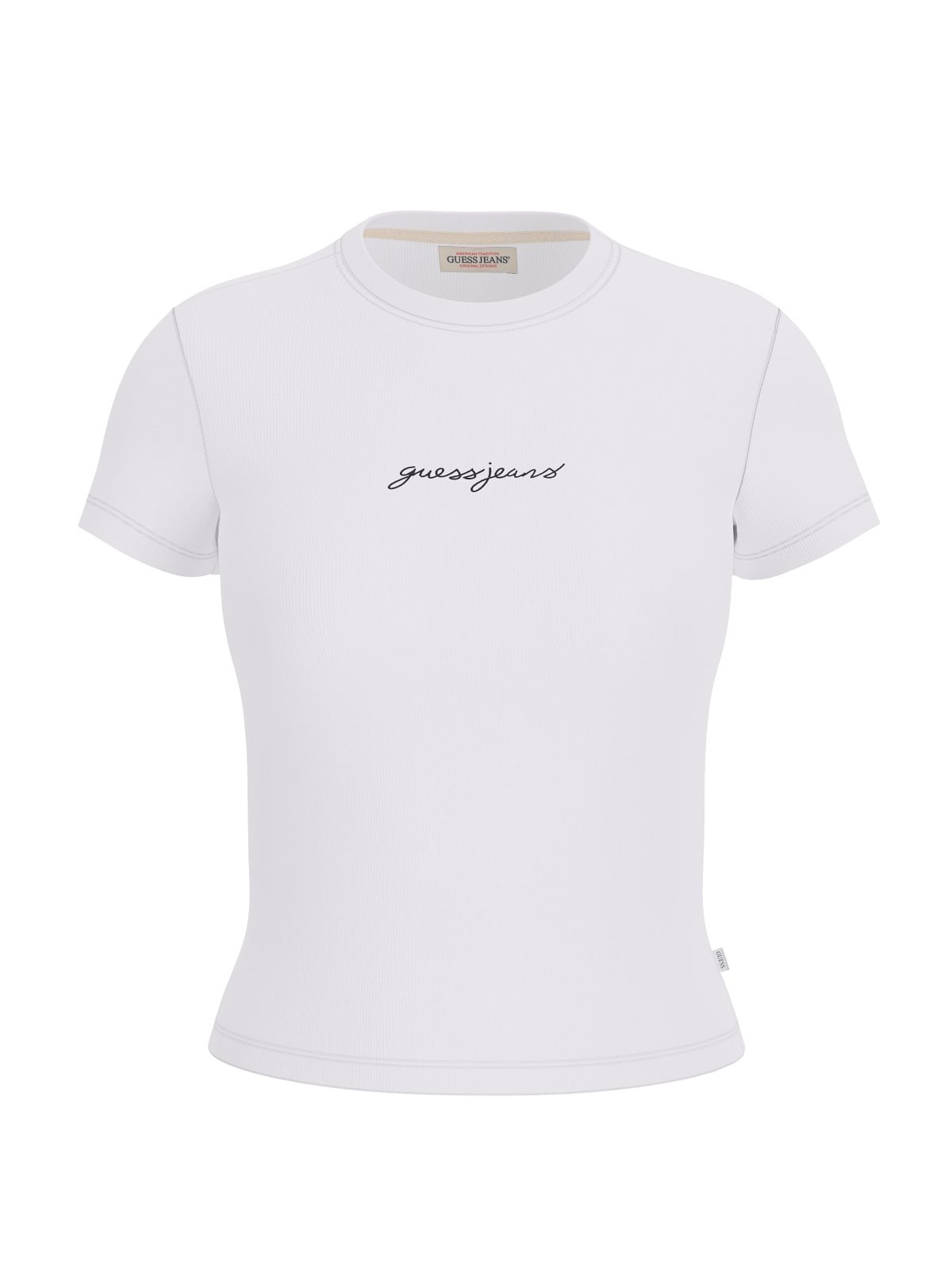 Tee shirt  Guess jeans W5RI57 KA0H1 G011 Pure White