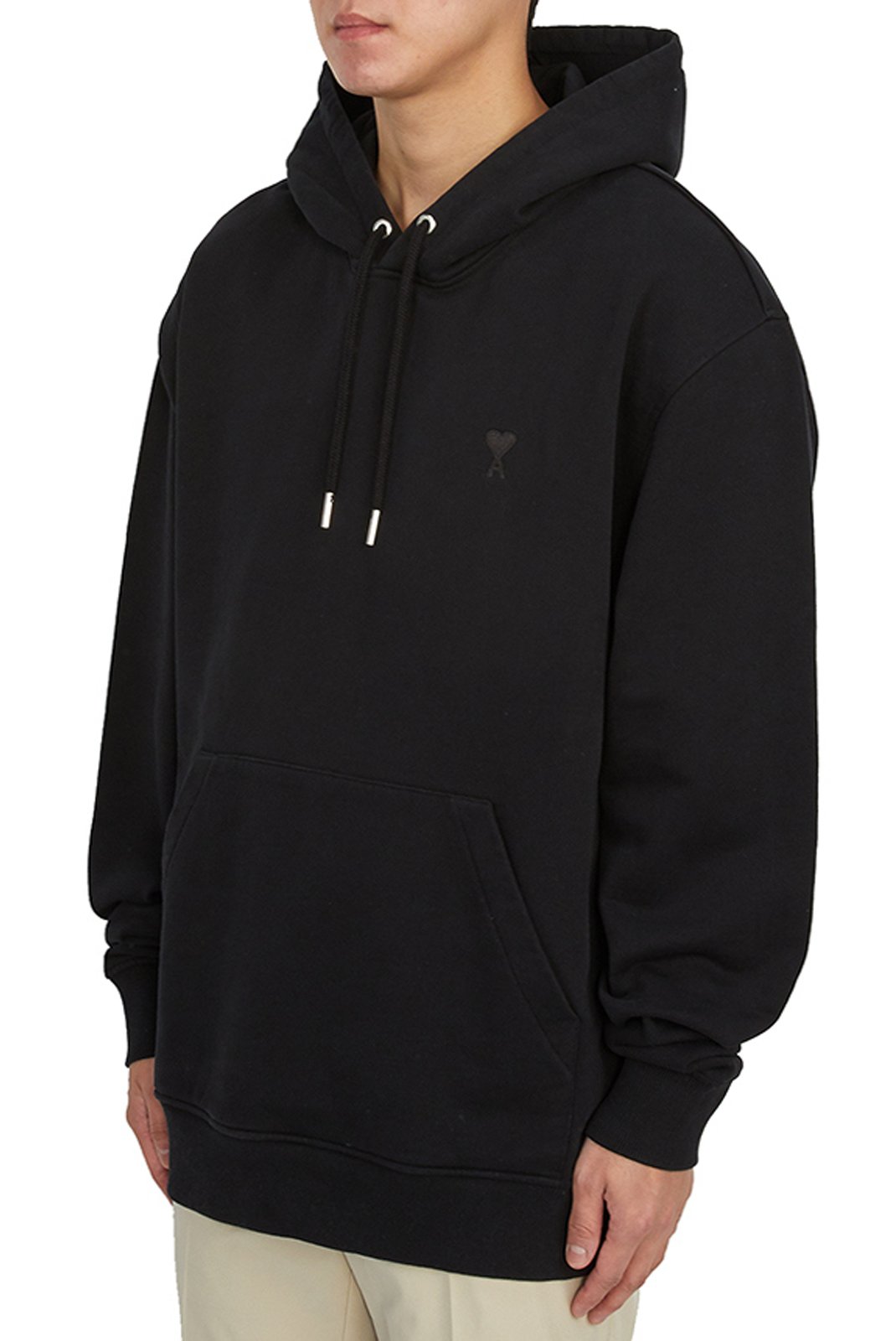Sweatshirts  Ami paris USW203.730 001 NOIR/NOIR