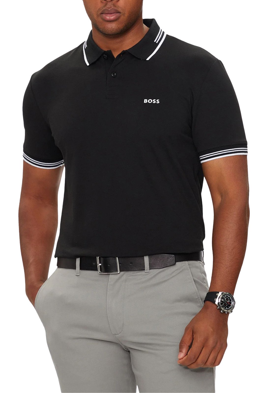 Polos manches courtes  Hugo boss 50506193 007 Black