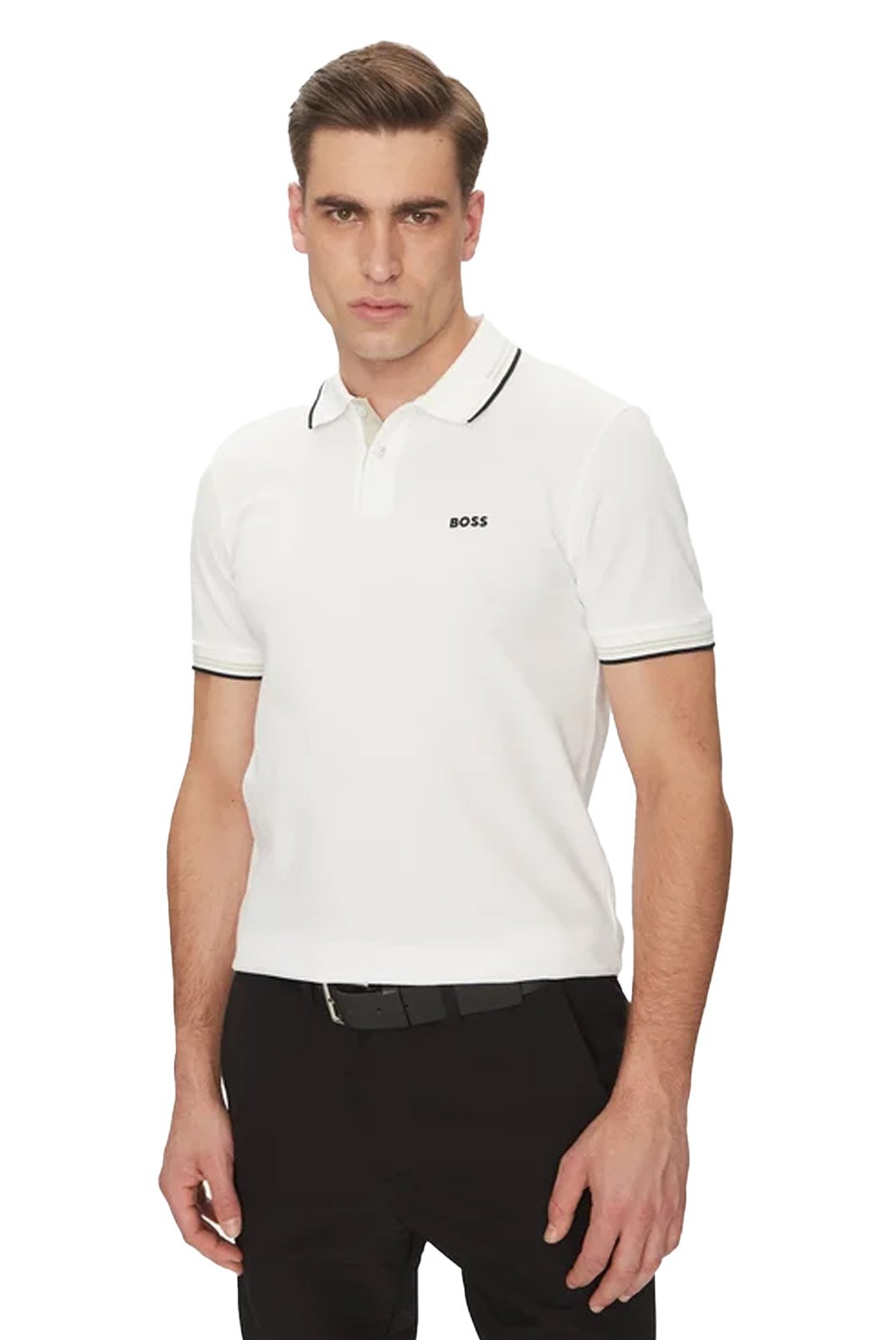 Polos manches courtes  Hugo boss 50506193 106 Natural