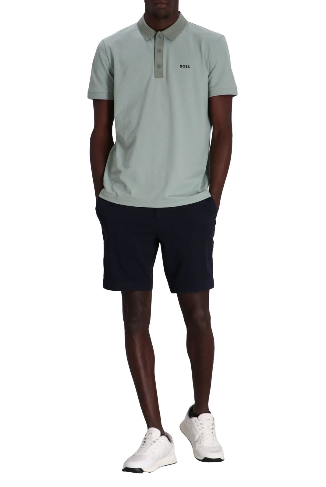 Polos manches courtes  Hugo boss 50538100 357 Open Green