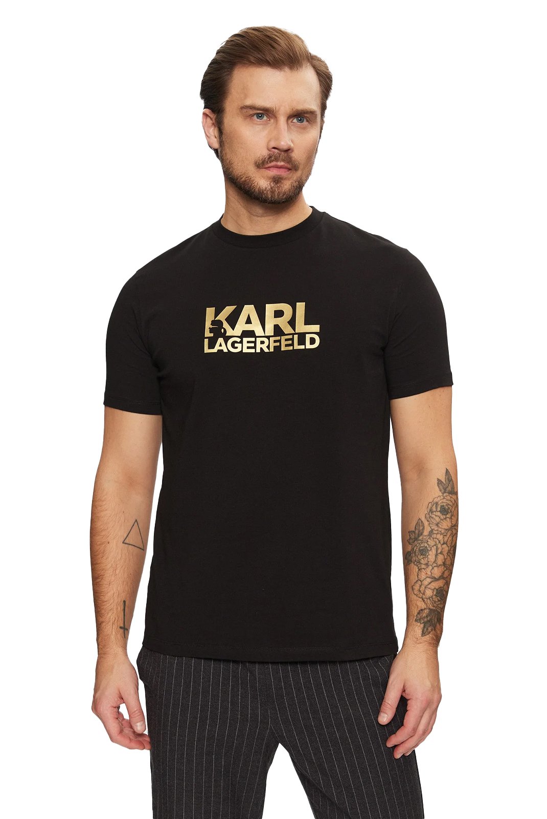 T-S manches courtes  Karl lagerfeld 755087 551235 160 BLACK GOLD