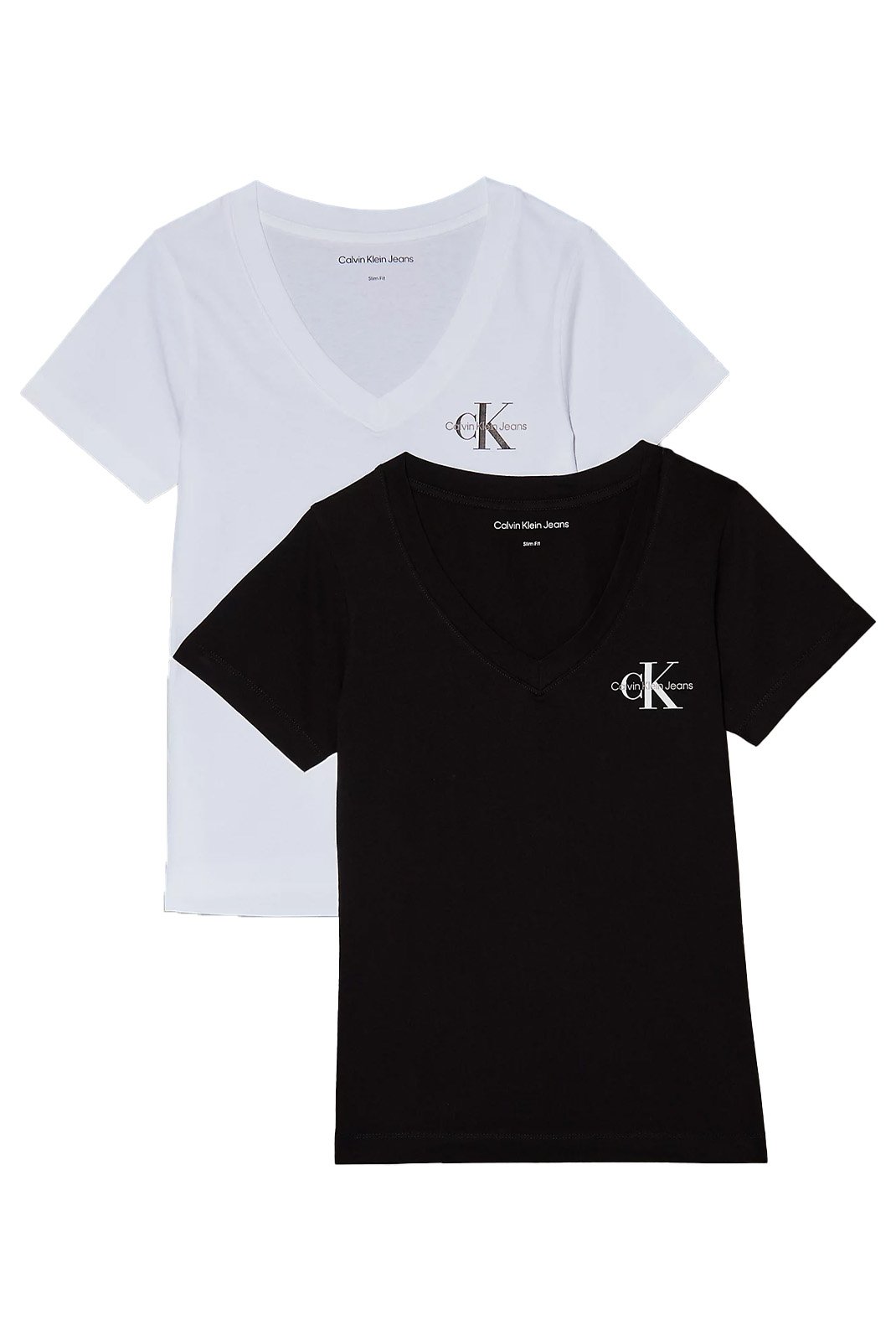 Tee shirt  Calvin klein J20J223447 BEH Ck Black/Bright White