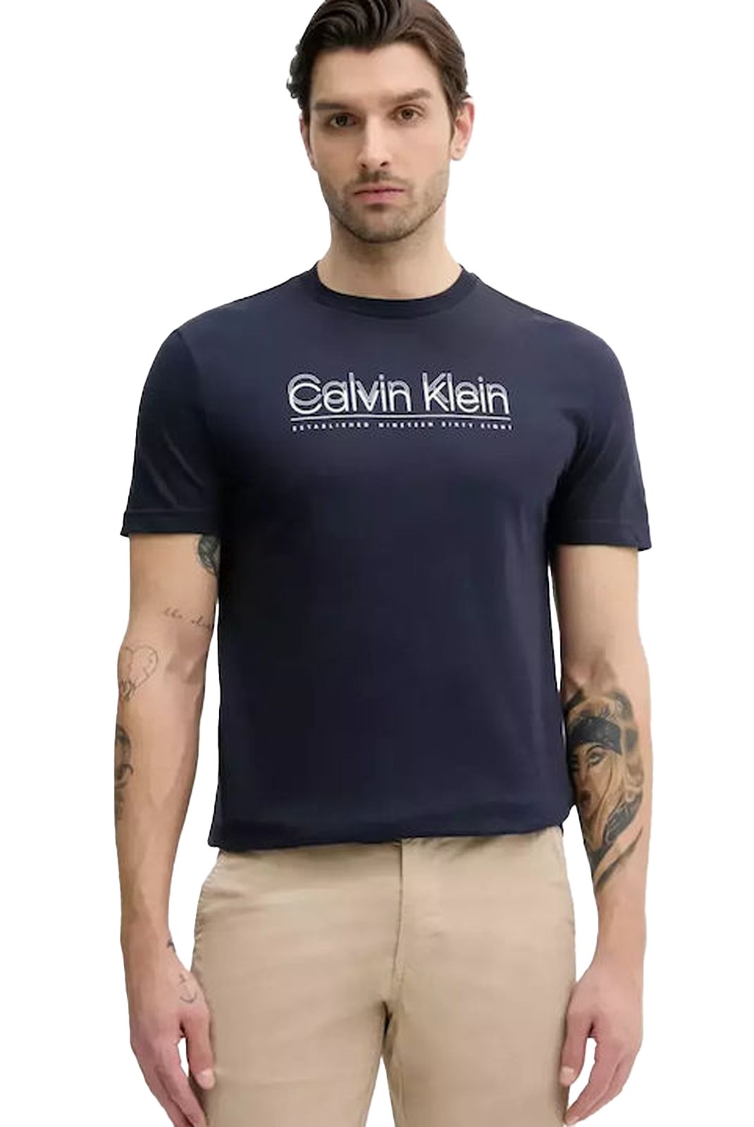 T-S manches courtes  Calvin klein K10K114149 CEF Dark Sapphire